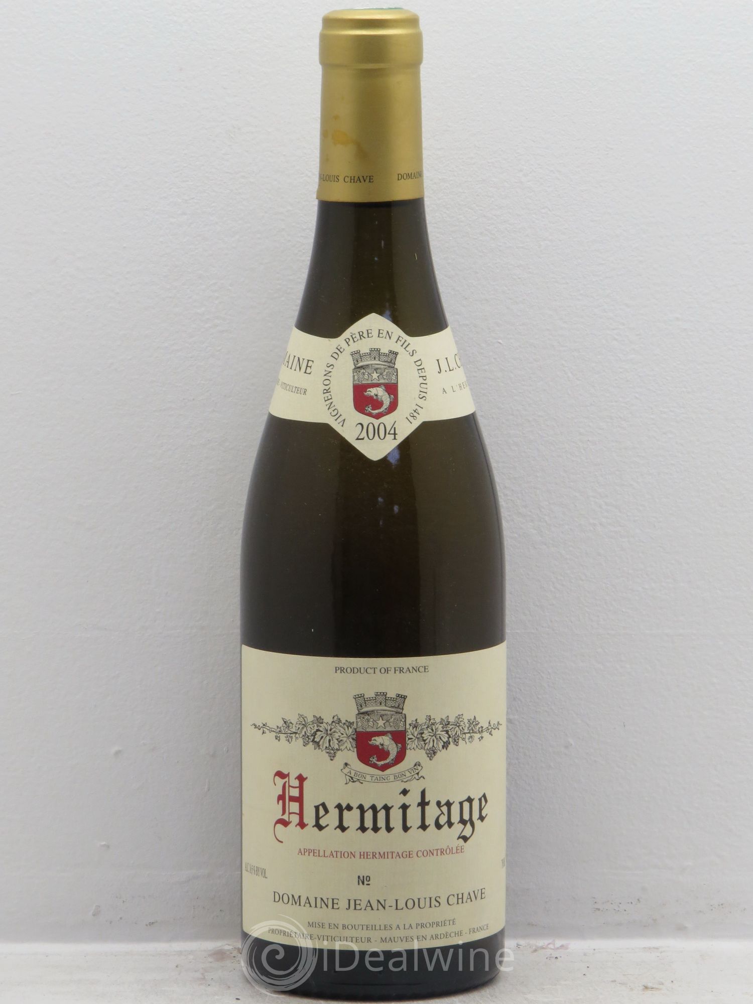 Hermitage Jean-Louis Chave 2004 - Lot de 1 bouteille - 0