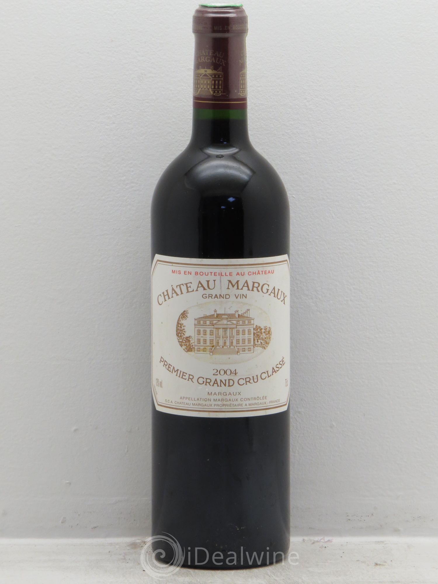 Château Margaux 1er Grand Cru Classé 2004 - Lot de 1 bouteille - 0