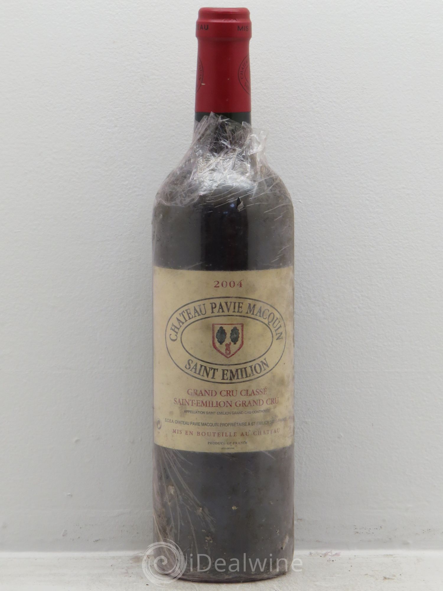 Château Pavie Macquin 1er Grand Cru Classé B 2004 - Lot de 1 bouteille - 0