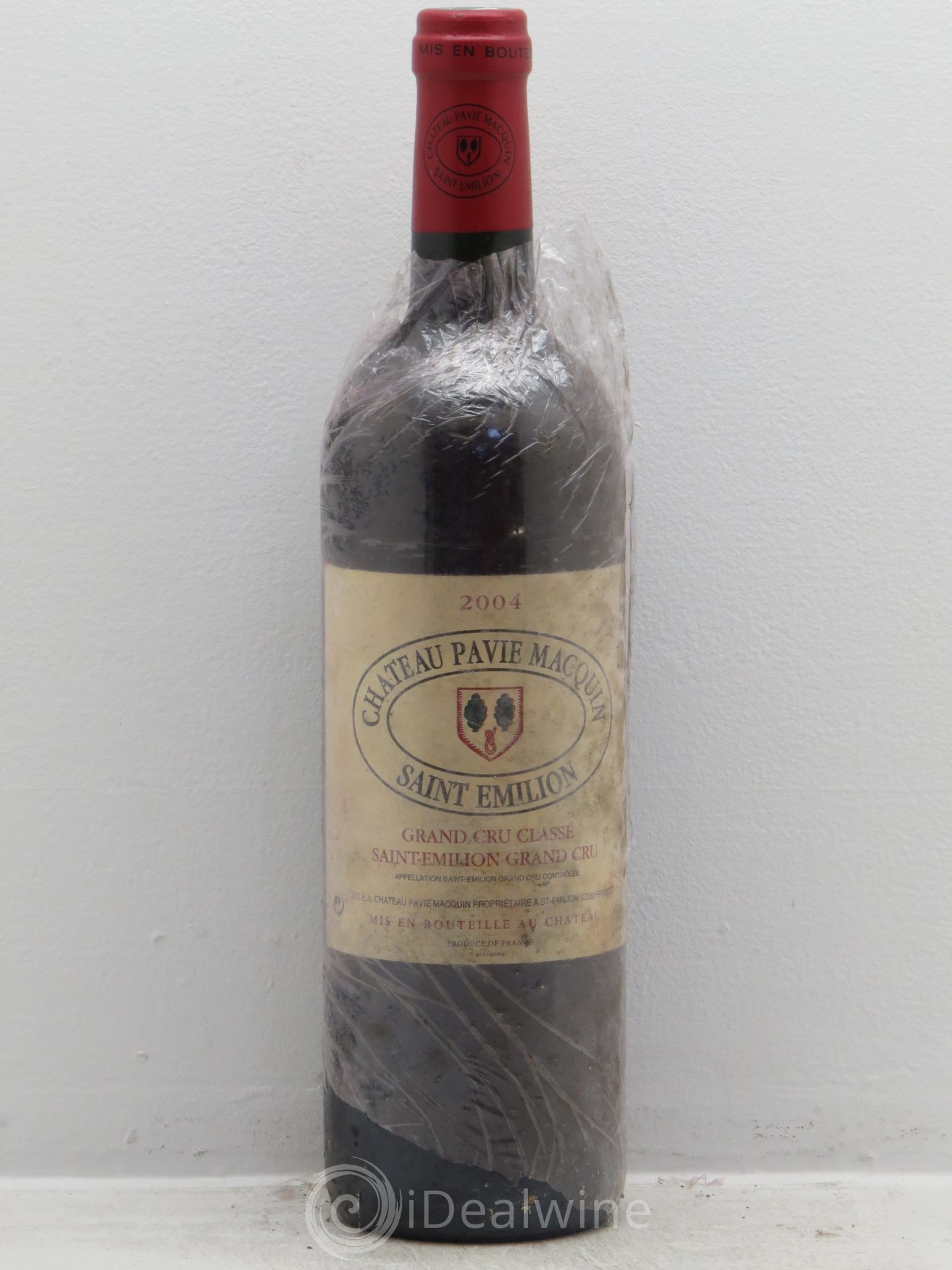 Château Pavie Macquin 1er Grand Cru Classé B 2004 - Lot de 1 bouteille - 0