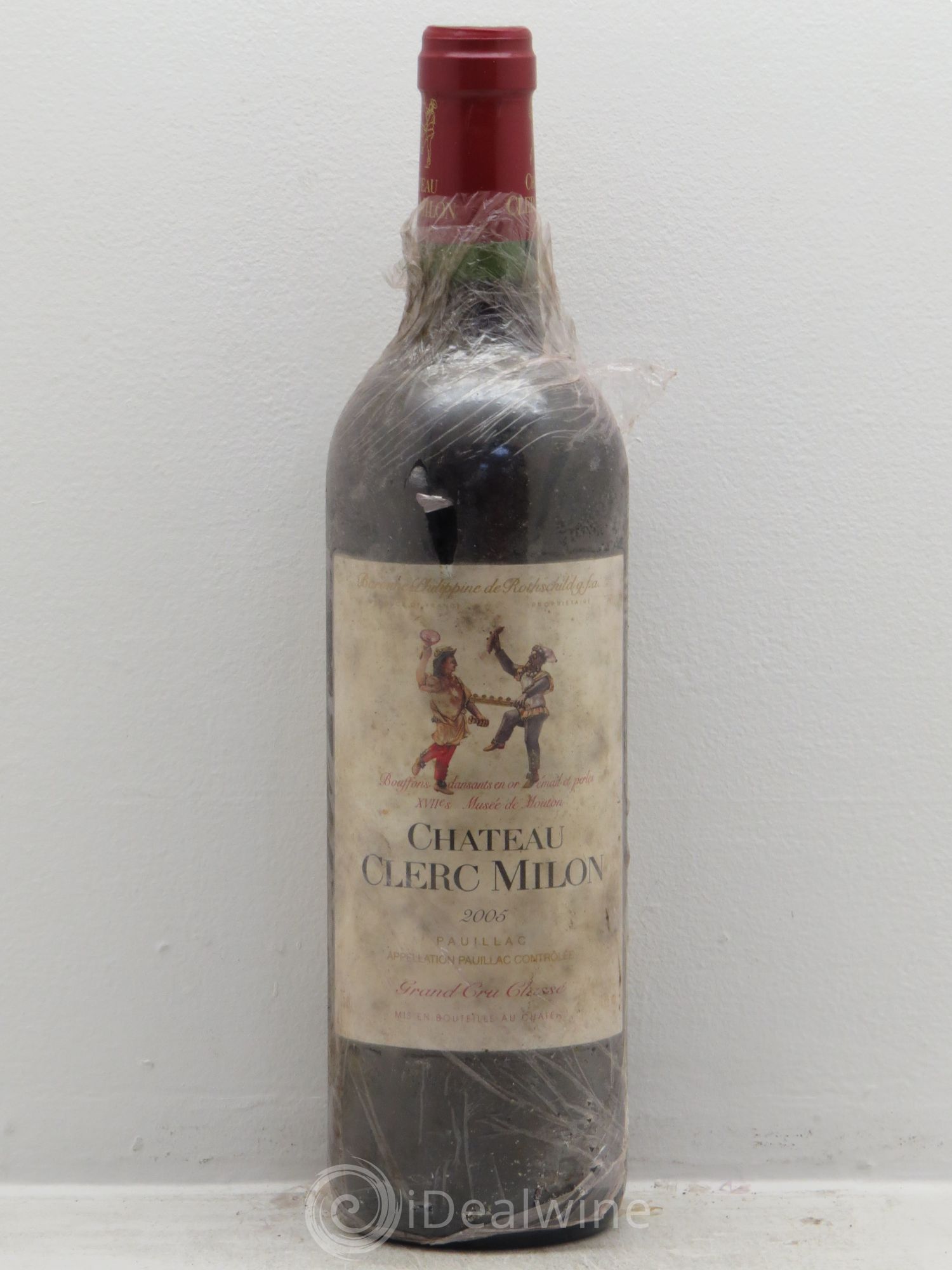 Château Clerc Milon 5ème Grand Cru Classé 2005 - Lot de 1 bouteille - 0
