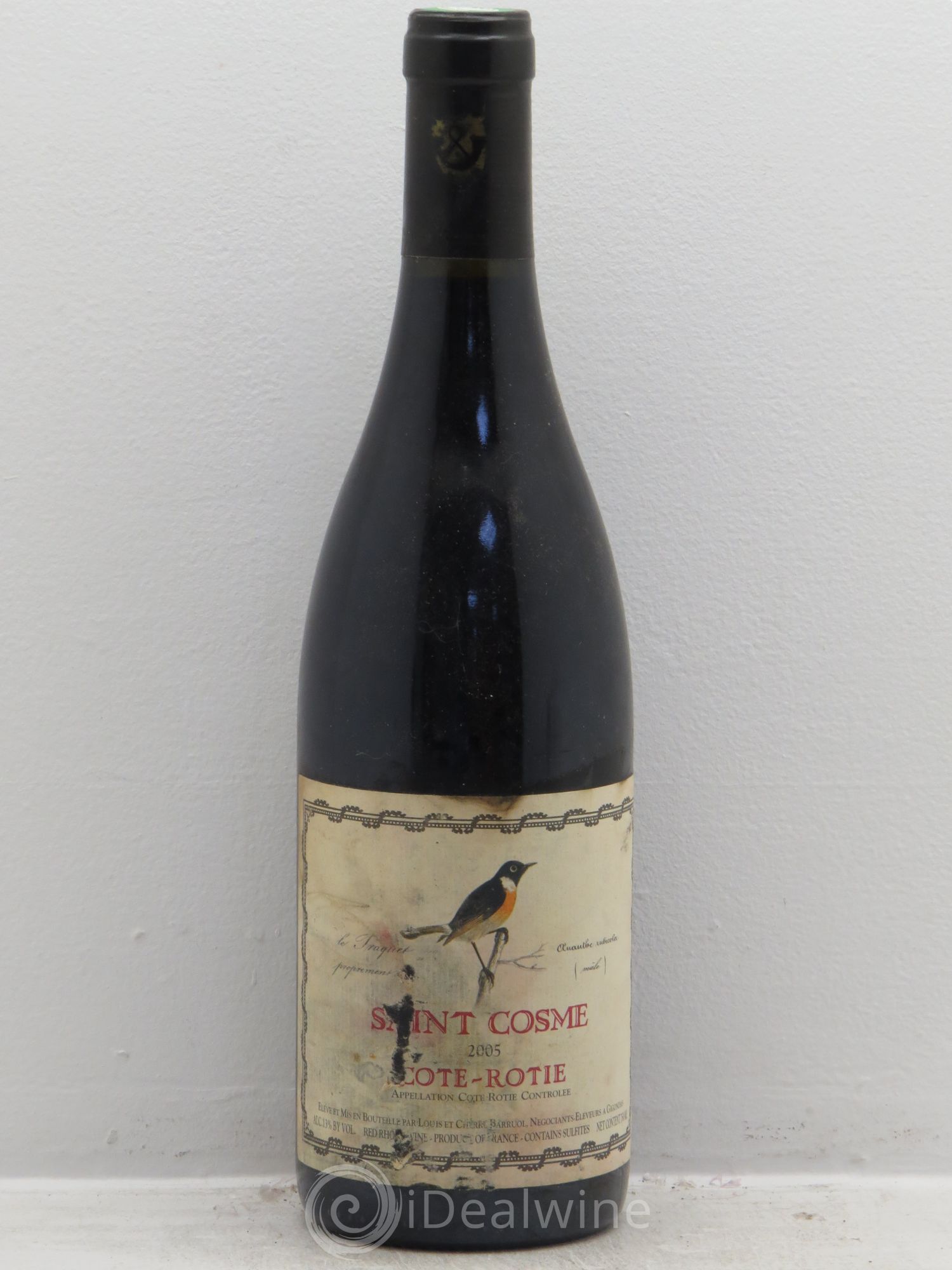 Côte-Rôtie Saint Cosme 2005 - Posten von 1 Flasche - 0