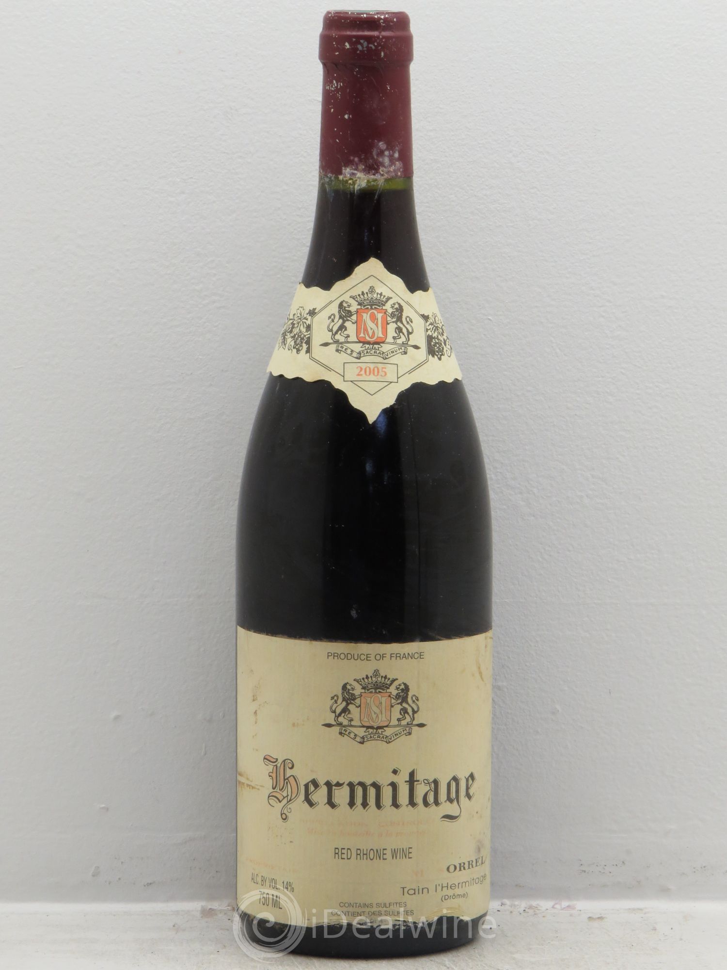 Hermitage Marc Sorrel 2005 - Lot de 1 bouteille - 0