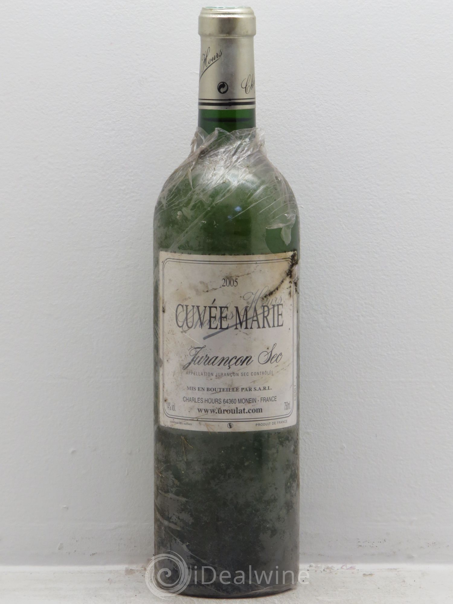 Jurançon Sec Uroulat Cuvée Marie Charles Hours 2005 - Lot de 1 bouteille - 0