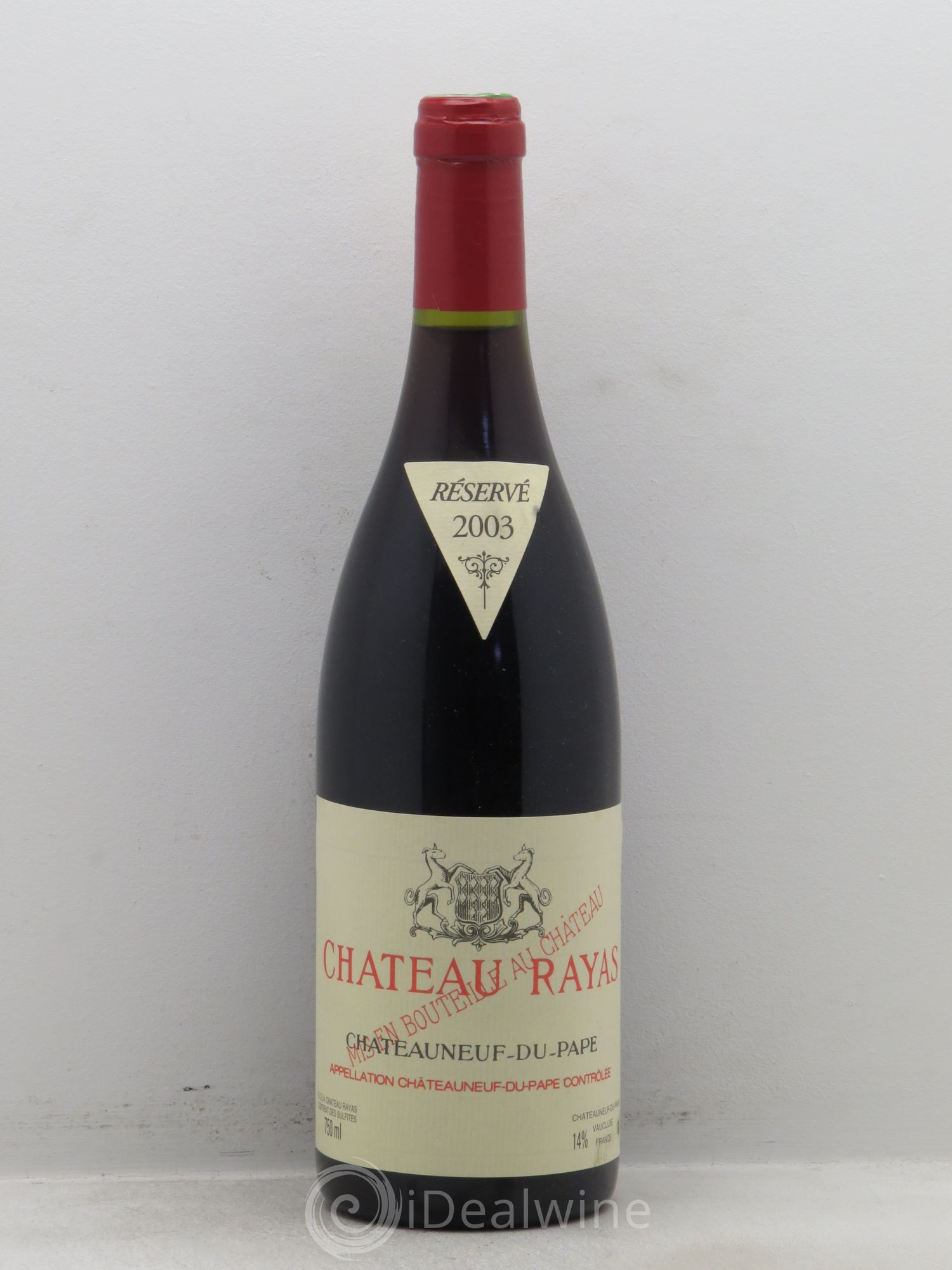 Châteauneuf-du-Pape Château Rayas Emmanuel Reynaud 2003 - Lot de 1 bouteille - 0
