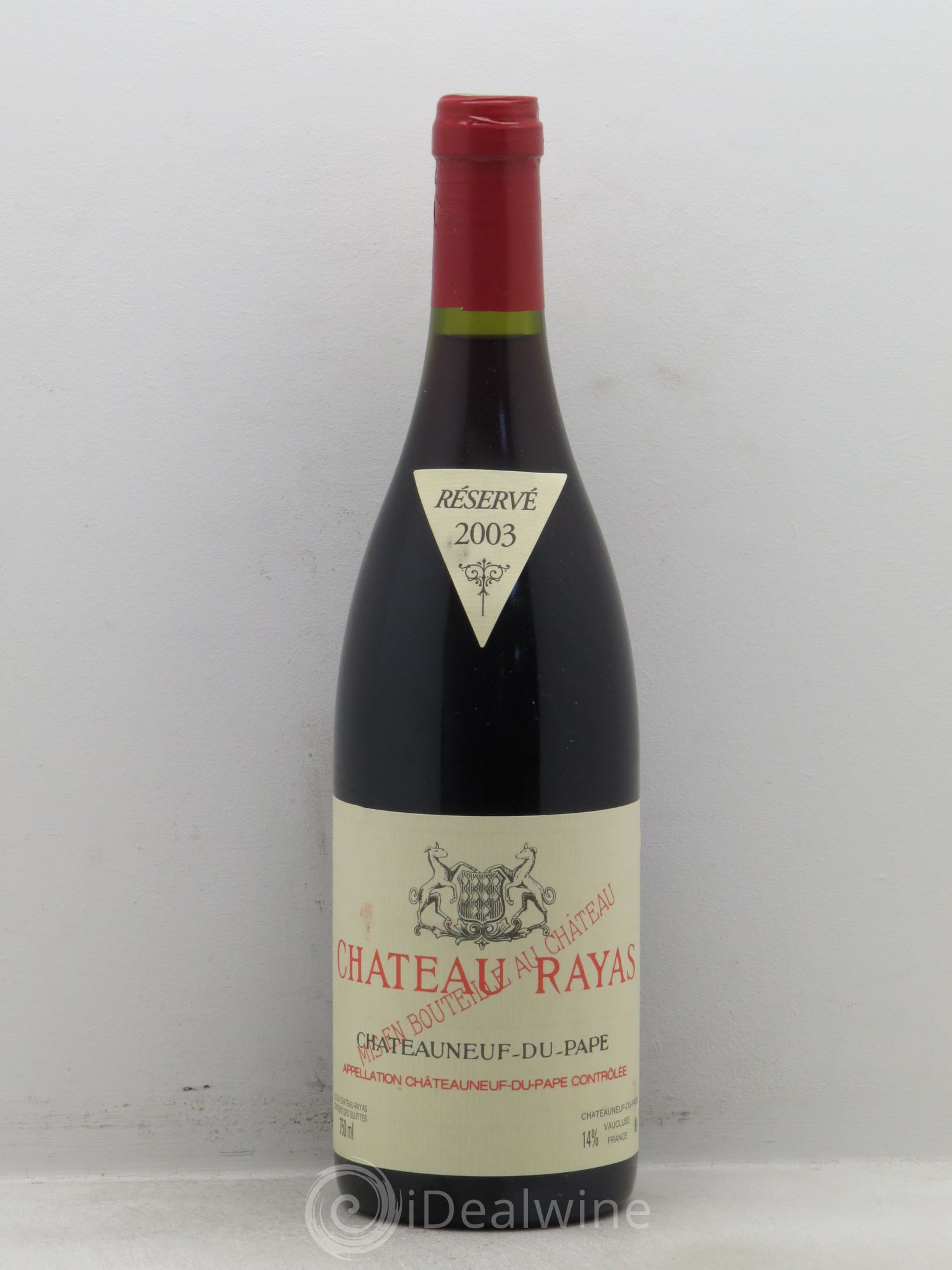 Châteauneuf-du-Pape Château Rayas Emmanuel Reynaud 2003 - Lot de 1 bouteille - 0