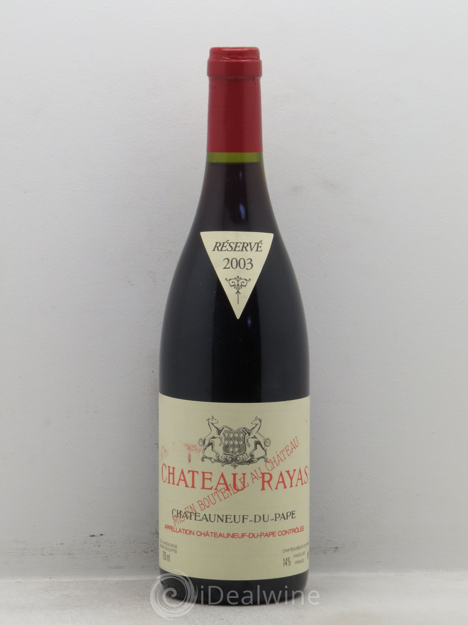 Châteauneuf-du-Pape Château Rayas Emmanuel Reynaud 2003 - Lot de 1 bouteille - 0