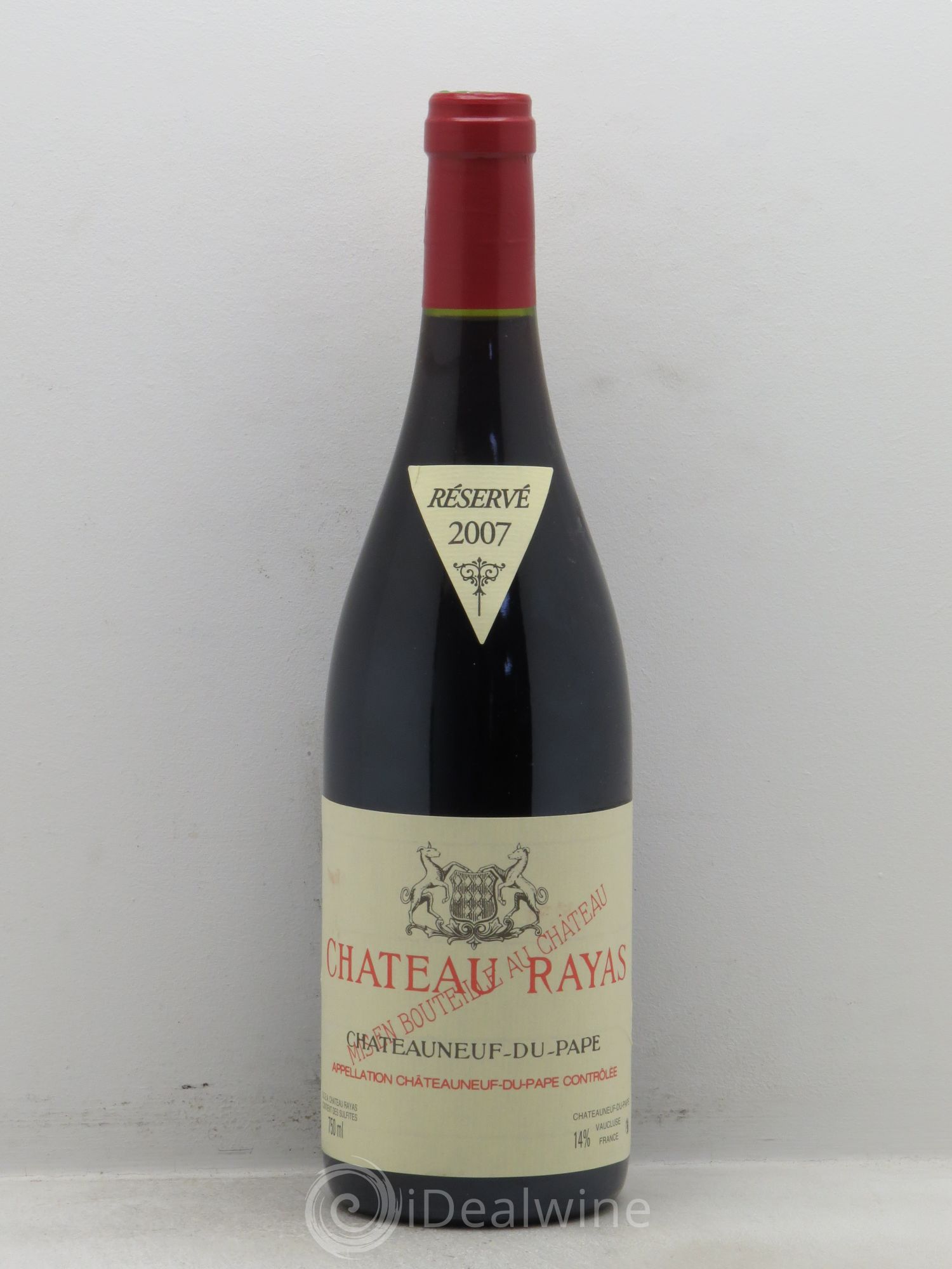 Châteauneuf-du-Pape Château Rayas Emmanuel Reynaud 2007 - Lot de 1 bouteille - 0