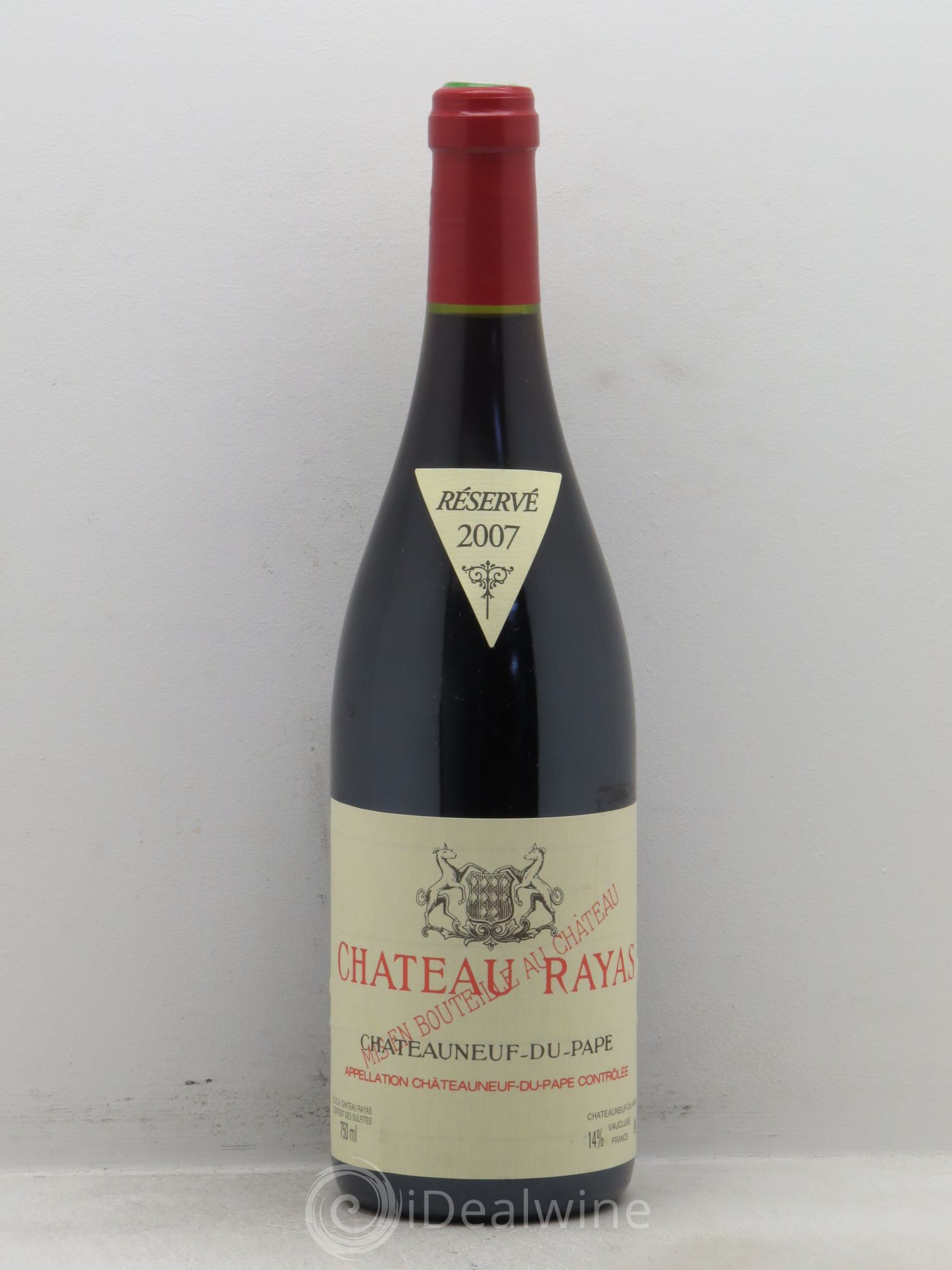 Châteauneuf-du-Pape Château Rayas Emmanuel Reynaud 2007 - Lot de 1 bouteille - 0