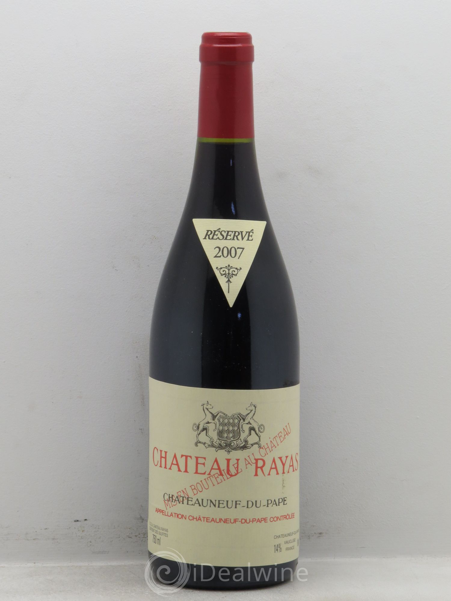 Châteauneuf-du-Pape Château Rayas Emmanuel Reynaud 2007 - Lot de 1 bouteille - 0