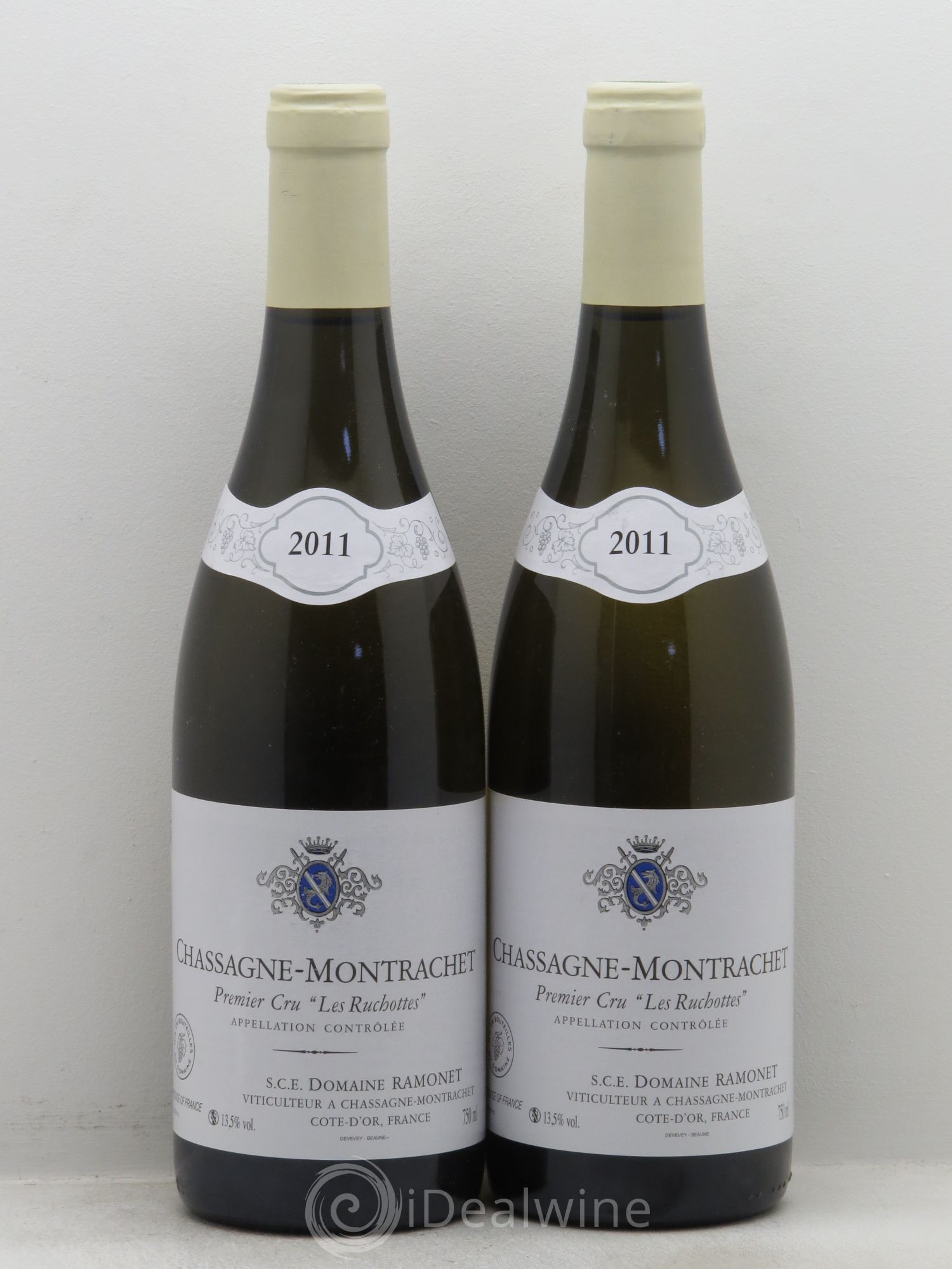 Chassagne-Montrachet 1er Cru Les Ruchottes Ramonet (Domaine) 2011 - Lot de 2 bouteilles - 0
