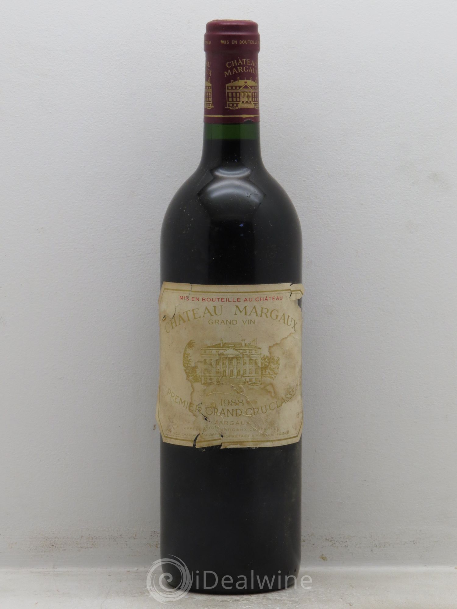 Château Margaux 1er Grand Cru Classé (sans prix de réserve) 1988 - Lot de 1 bouteille - 0