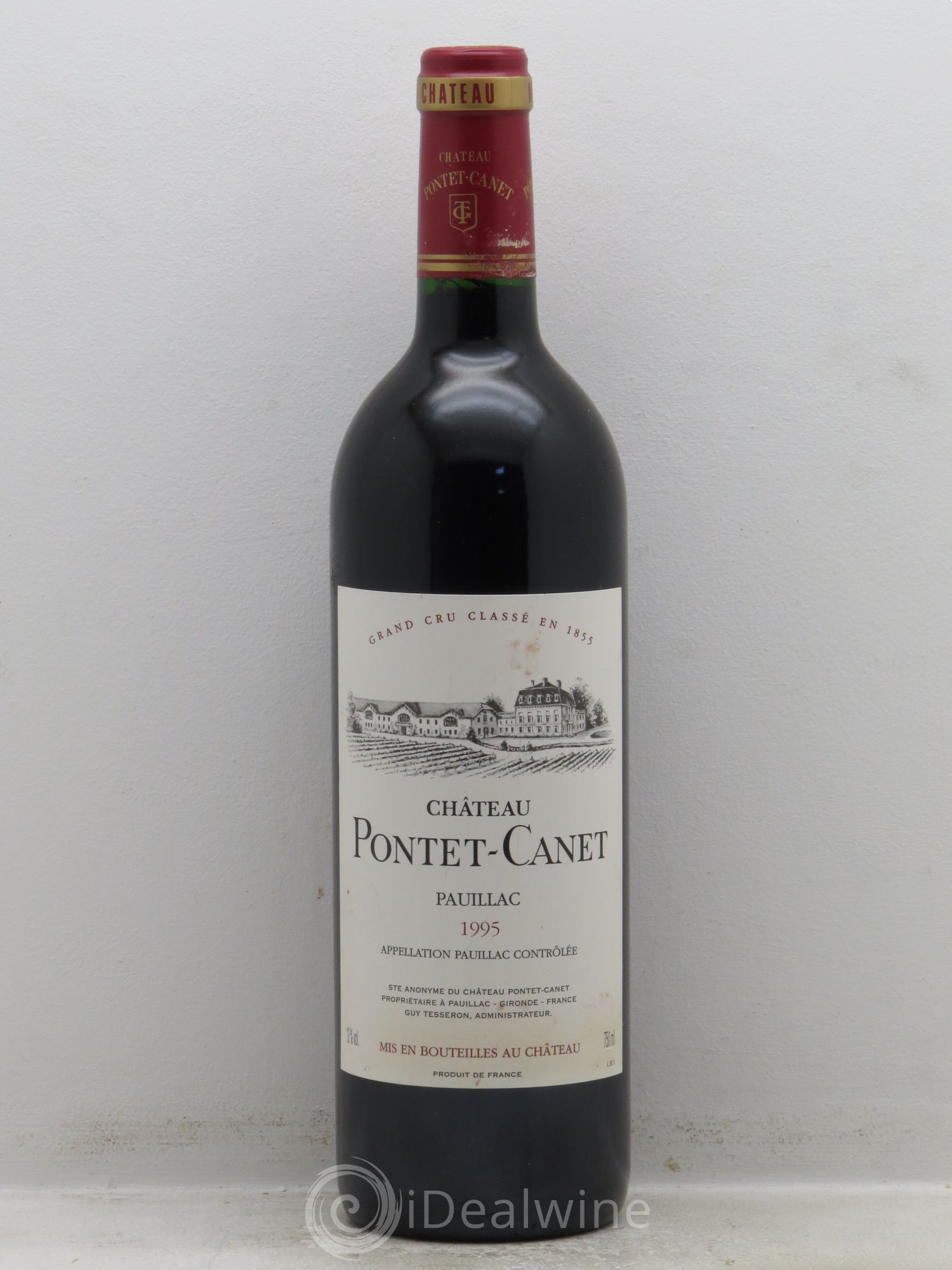 Château Pontet Canet 5ème Grand Cru Classé (sans prix de réserve) 1995 - Lot de 1 bouteille - 0