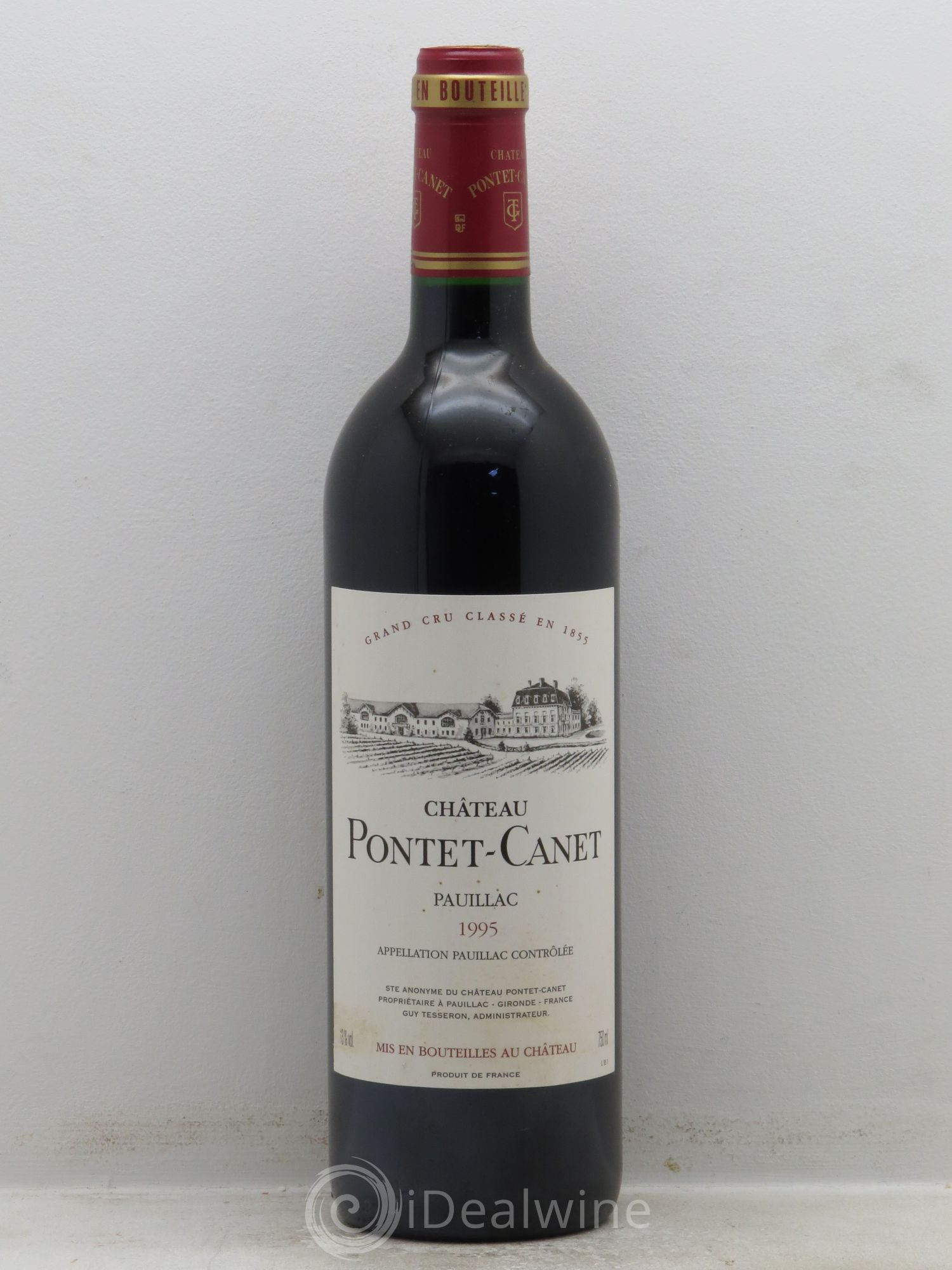 Château Pontet Canet 5ème Grand Cru Classé (sans prix de réserve) 1995 - Lot de 1 bouteille - 0