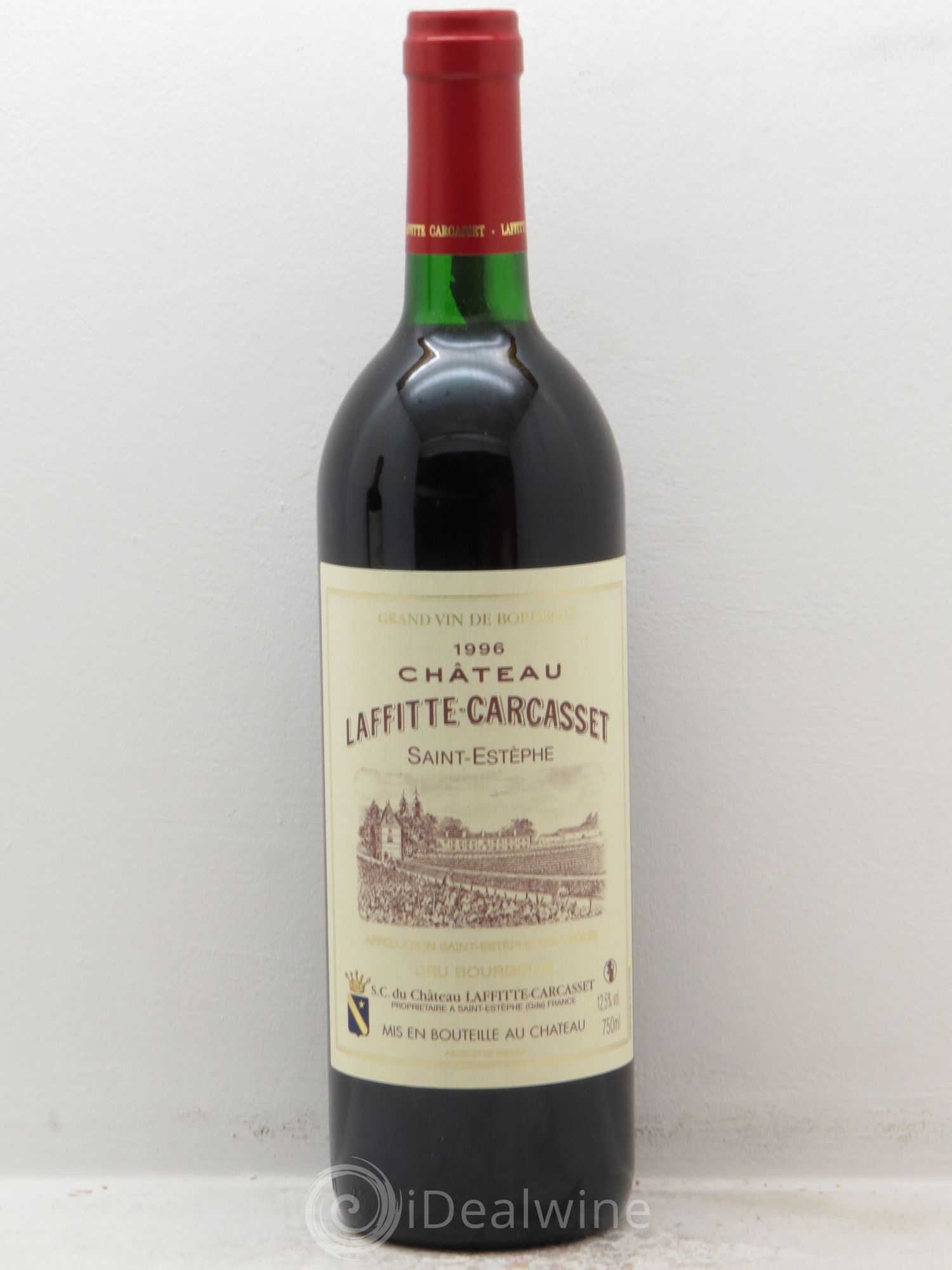 Château Laffitte Carcasset Cru Bourgeois (sans prix de réserve) 1996 - Lot de 1 bouteille - 0