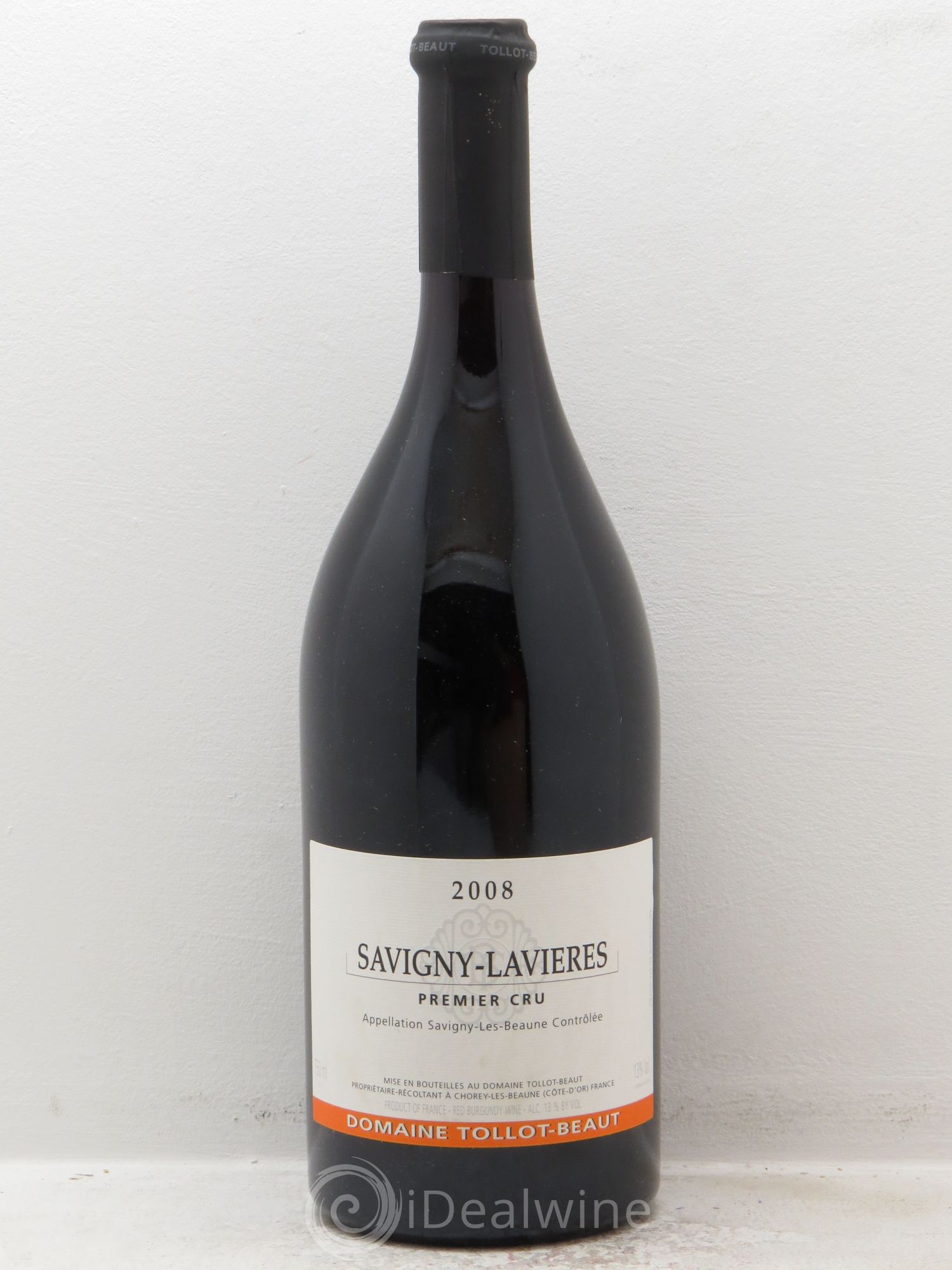 Savigny-lès-Beaune 1er Cru (sans prix de réserve) 2008 - Lot de 1 bouteille - 0
