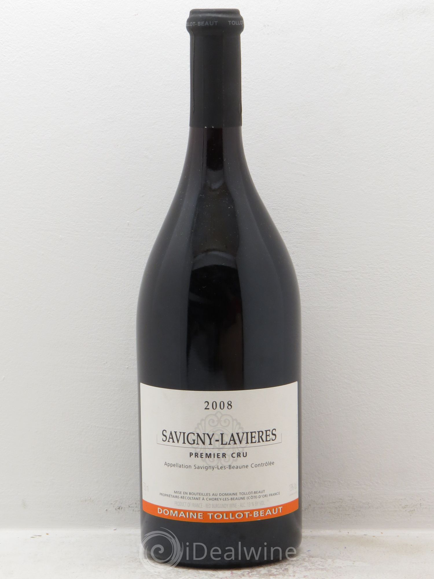 Savigny-lès-Beaune 1er Cru (sans prix de réserve) 2008 - Lot de 1 bouteille - 0