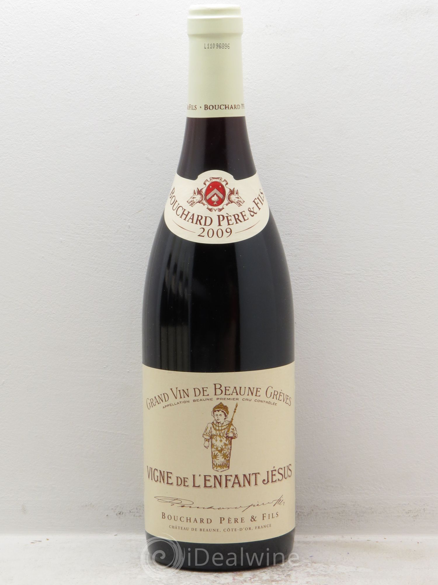 Beaune 1er Cru Grèves - Vigne de l'Enfant Jésus Bouchard Père & Fils (sans prix de réserve) 2009 - Lot de 1 bouteille - 0