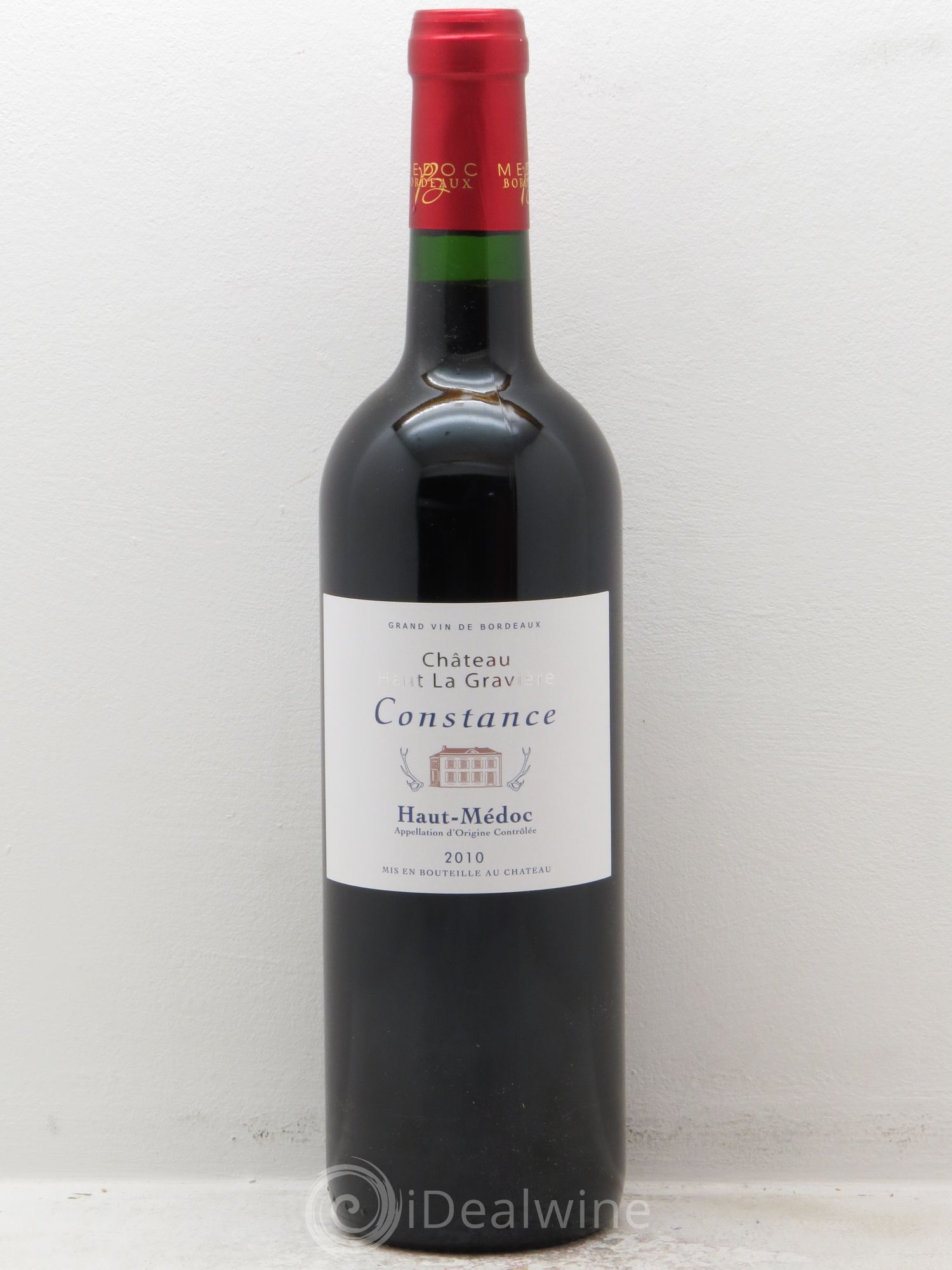 Haut Médoc Château Haut La Gravière Cuvée Constance (sans prix de réserve) 2010 - Posten von 1 Flasche - 0