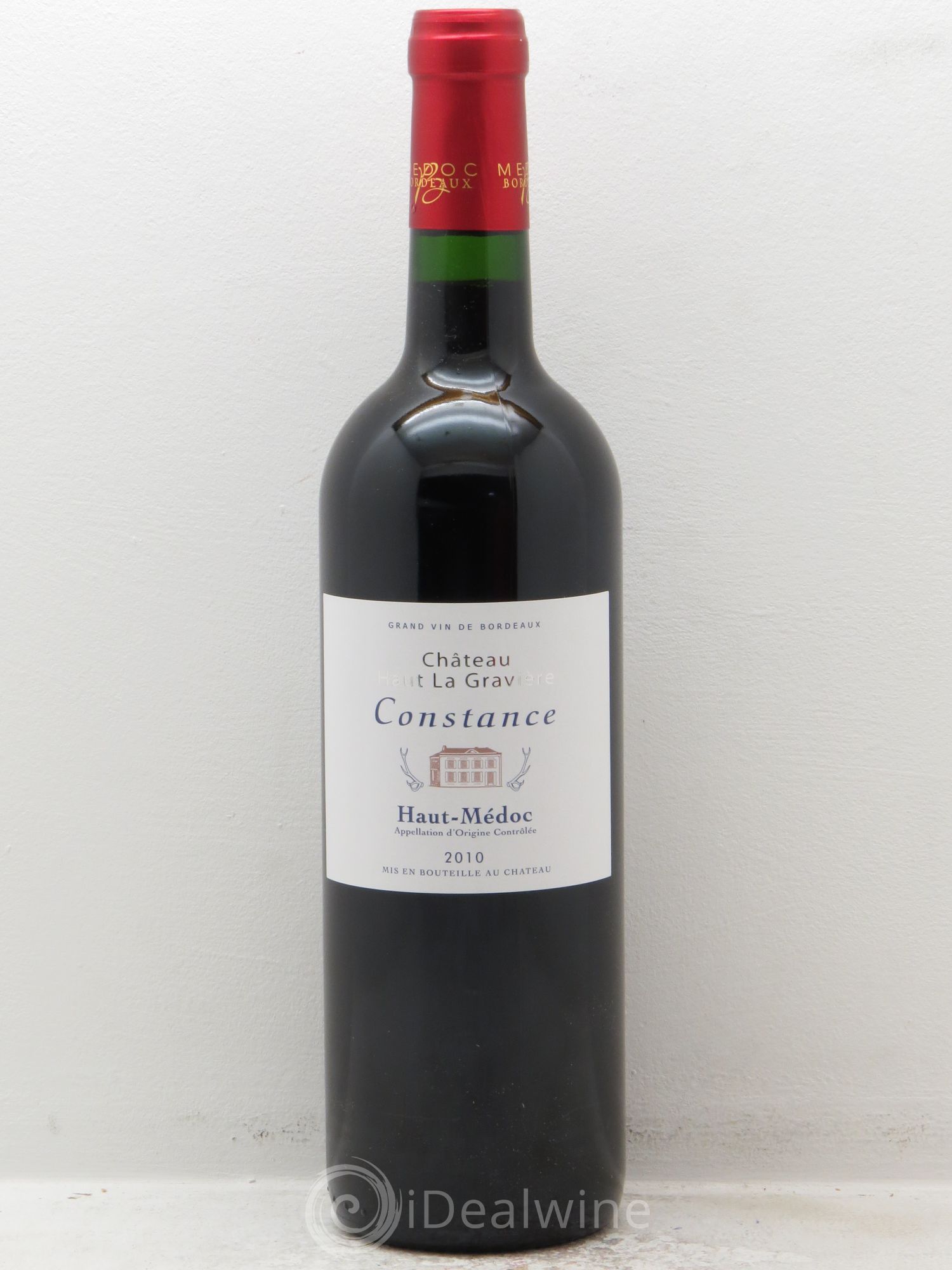 Haut Médoc Château Haut La Gravière Cuvée Constance (sans prix de réserve) 2010 - Posten von 1 Flasche - 0