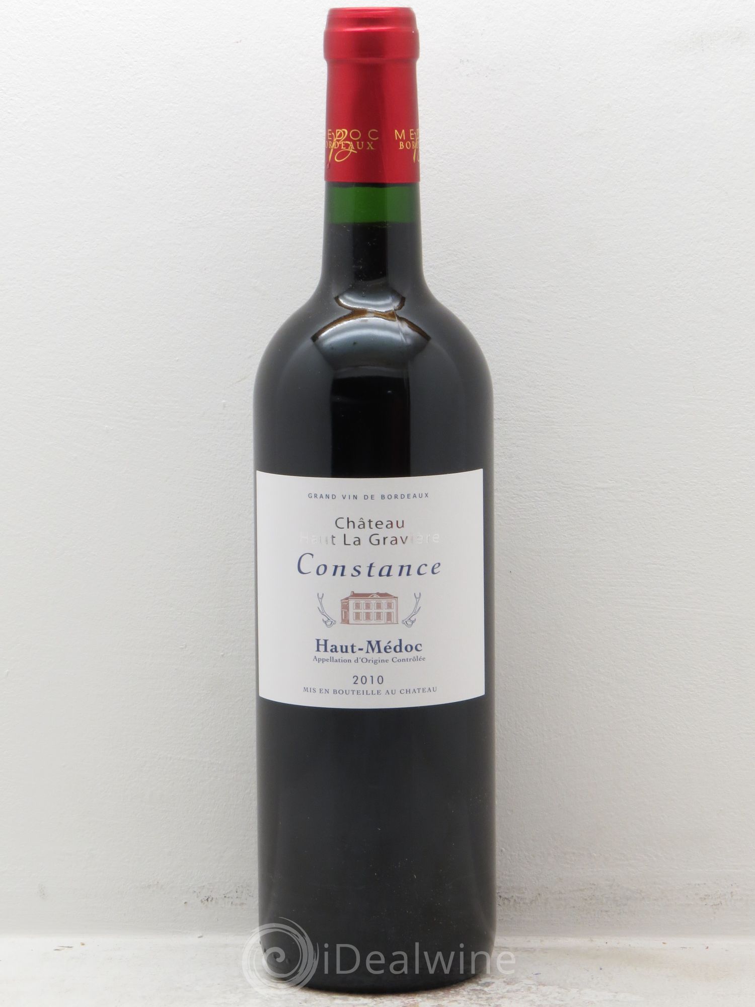 Haut Médoc Château Haut La Gravière Cuvée Constance (sans prix de réserve) 2010 - Posten von 1 Flasche - 0