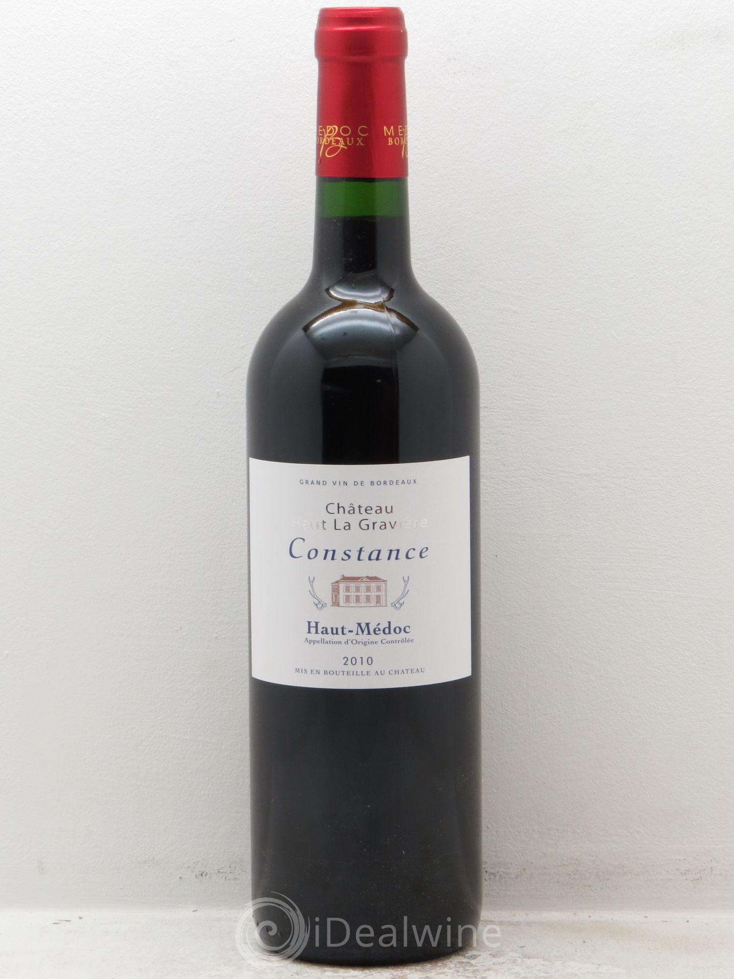 Haut Médoc Château Haut La Gravière Cuvée Constance (sans prix de réserve) 2010 - Posten von 1 Flasche - 0
