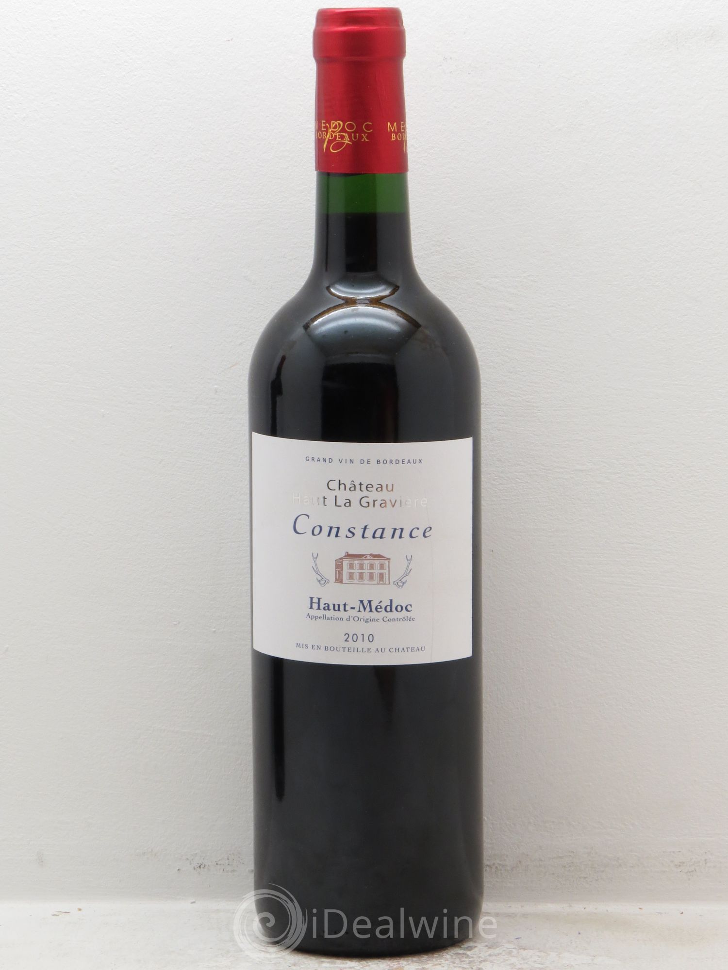 Haut Médoc Château Haut La Gravière Cuvée Constance (sans prix de réserve) 2010 - Posten von 1 Flasche - 0