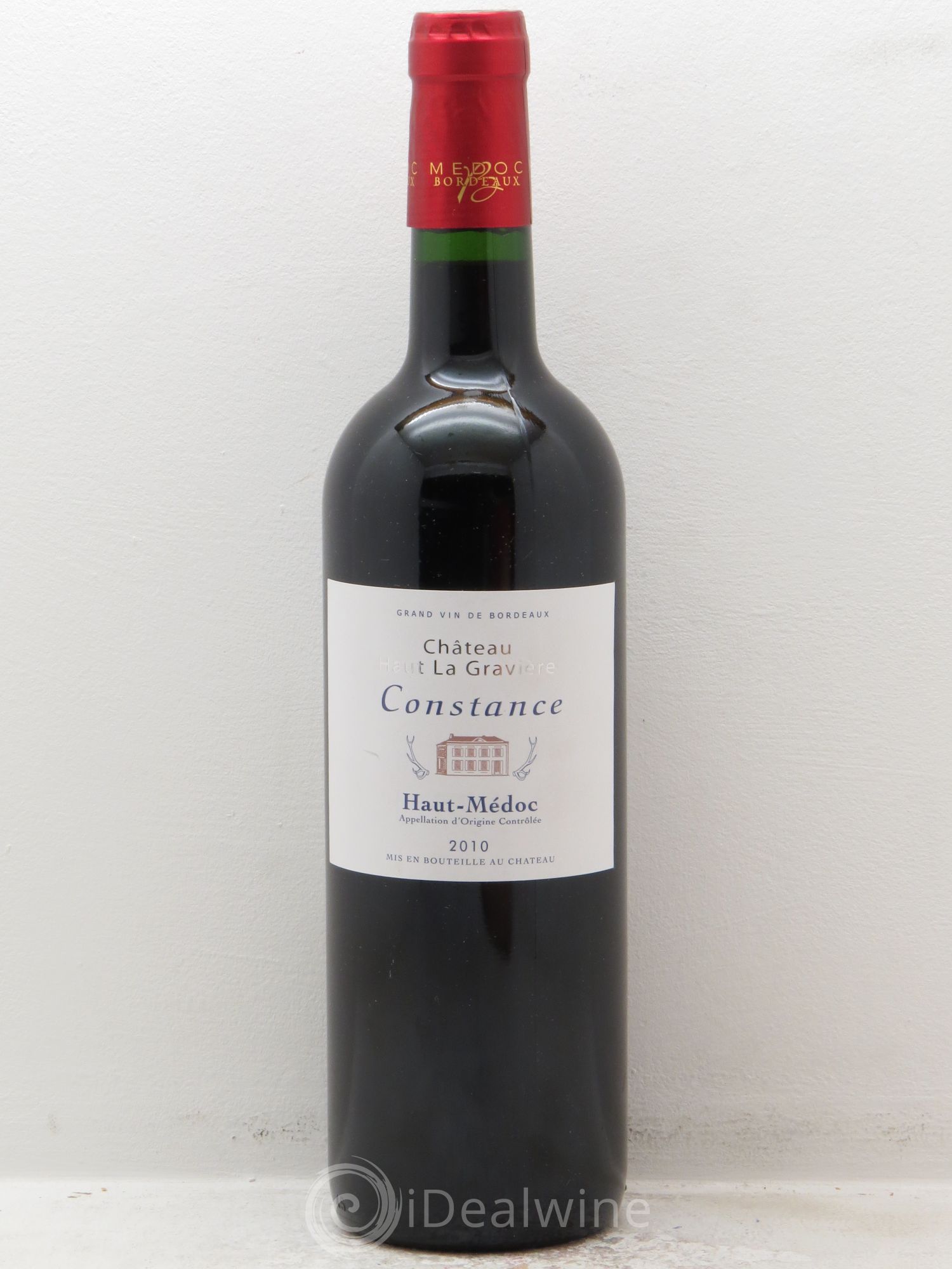 Haut Médoc Château Haut La Gravière Cuvée Constance (sans prix de réserve) 2010 - Posten von 1 Flasche - 0