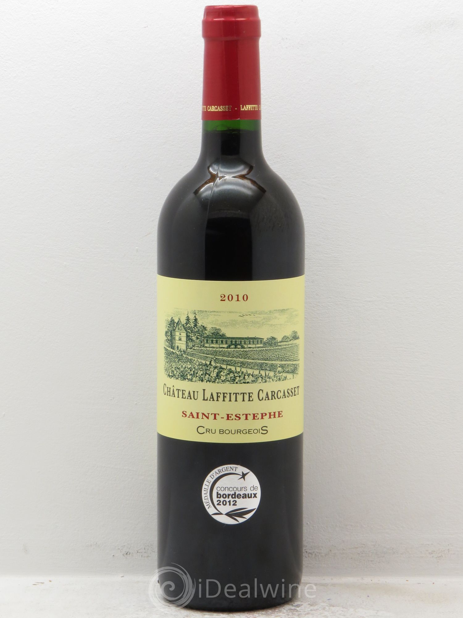 Château Laffitte Carcasset Cru Bourgeois (sans prix de réserve) 2010 - Lot de 1 bouteille - 0