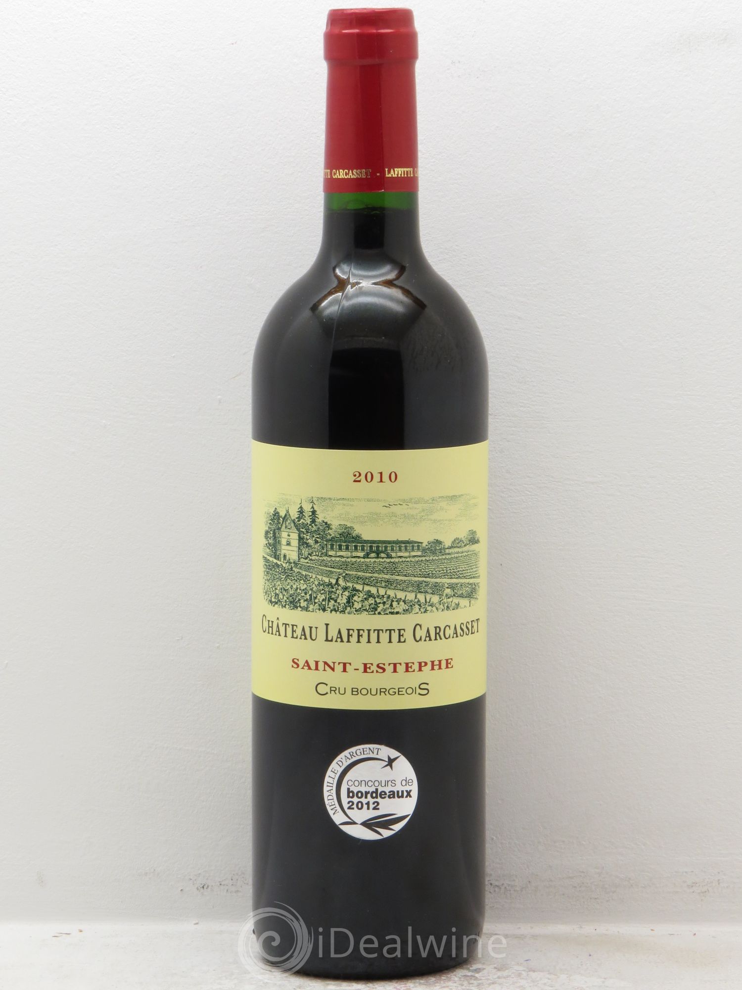 Château Laffitte Carcasset Cru Bourgeois (sans prix de réserve) 2010 - Lot de 1 bouteille - 0