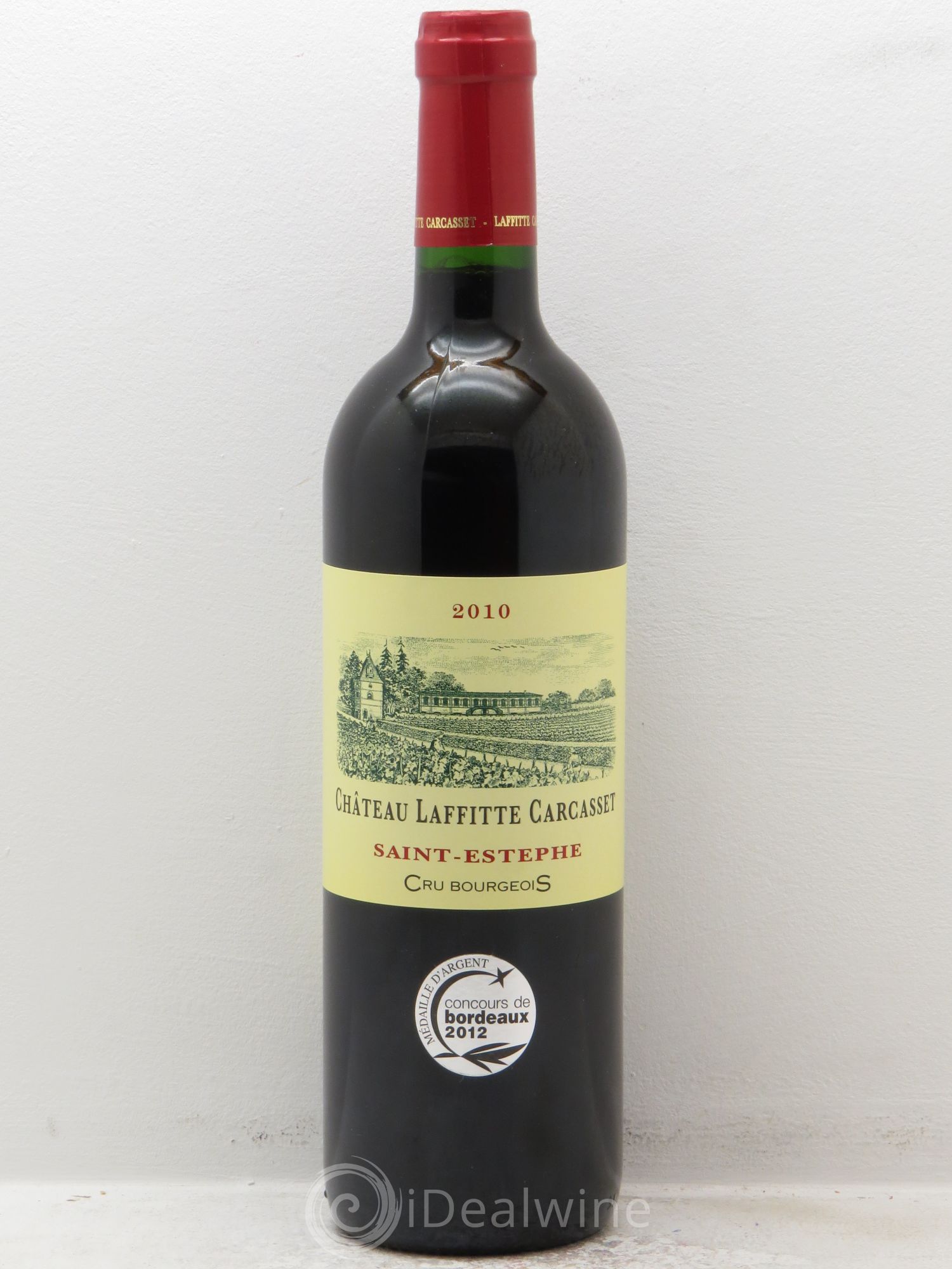 Château Laffitte Carcasset Cru Bourgeois (sans prix de réserve) 2010 - Lot de 1 bouteille - 0