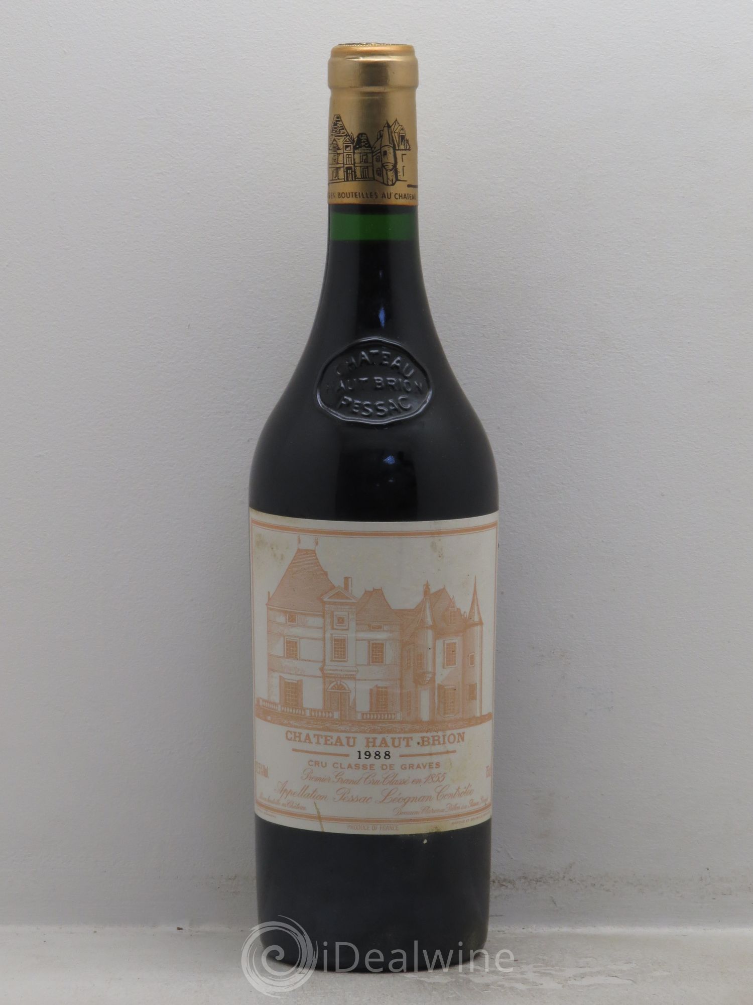 Château Haut Brion 1er Grand Cru Classé (sans prix de réserve) 1988 - Lot de 1 bouteille - 0