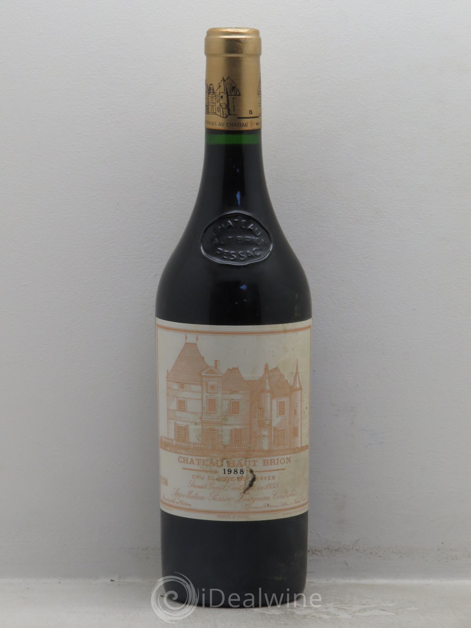 Château Haut Brion 1er Grand Cru Classé (sans prix de réserve) 1988 - Lot de 1 bouteille - 0