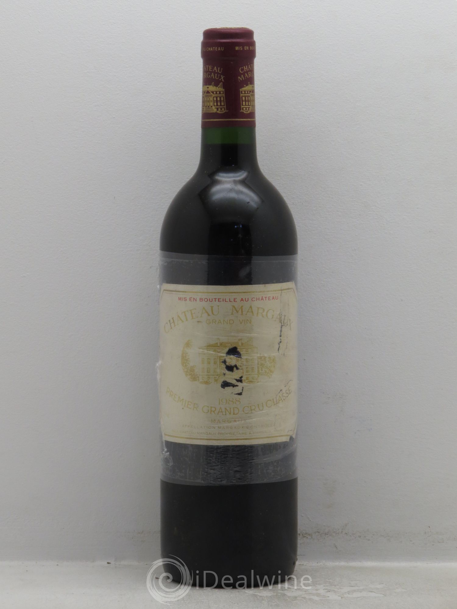 Château Margaux 1er Grand Cru Classé (sans prix de réserve) 1988 - Lot de 1 bouteille - 0