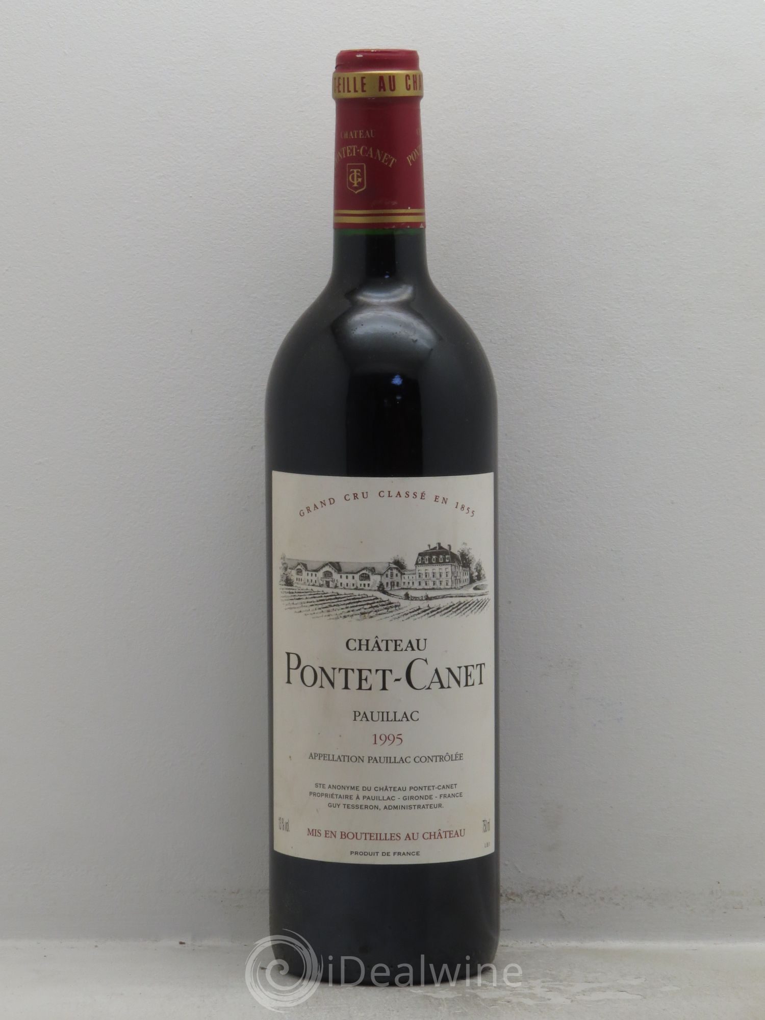 Château Pontet Canet 5ème Grand Cru Classé (sans prix de réserve) 1995 - Lot de 1 bouteille - 0