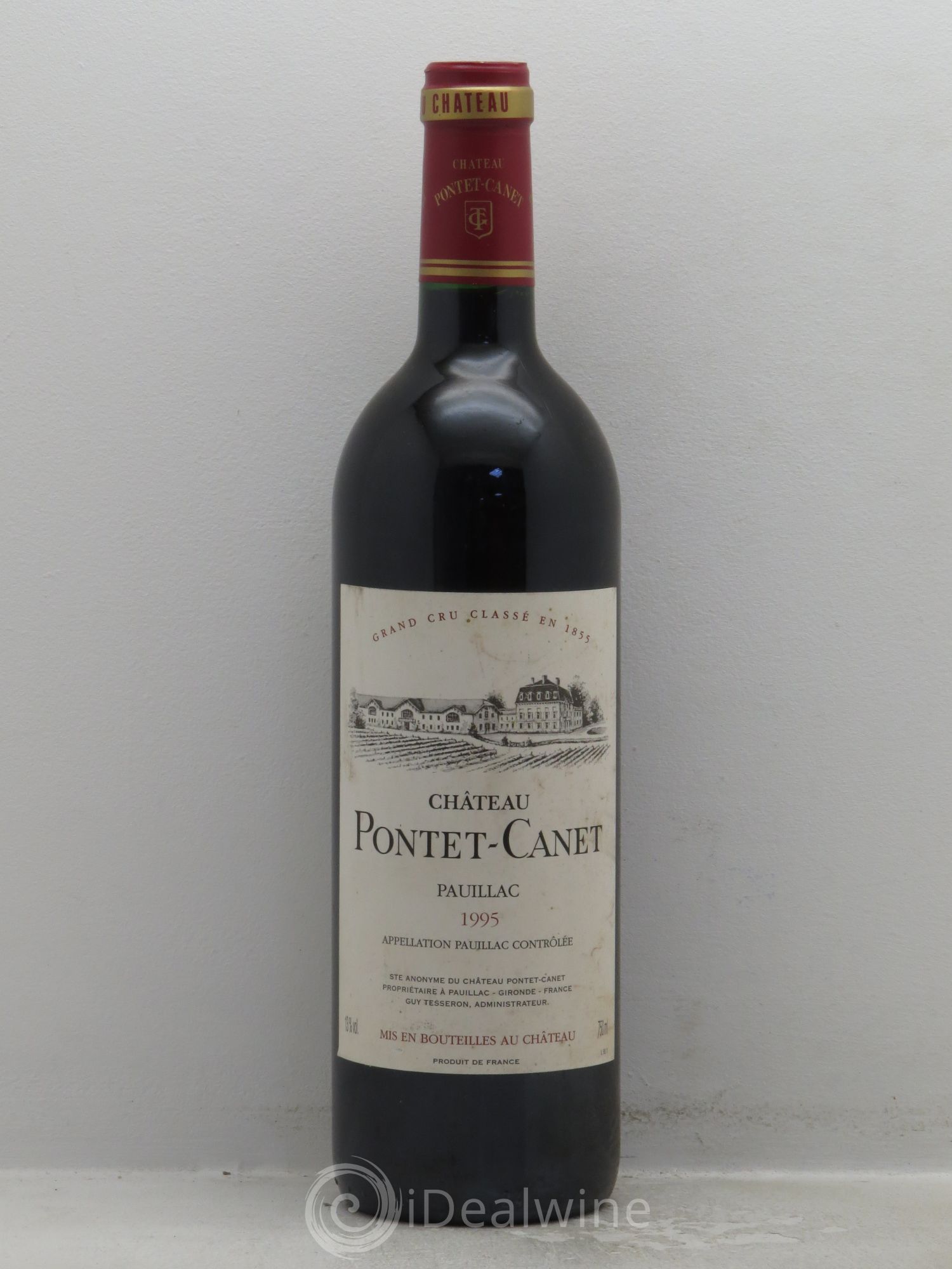 Château Pontet Canet 5ème Grand Cru Classé (sans prix de réserve) 1995 - Lot de 1 bouteille - 0