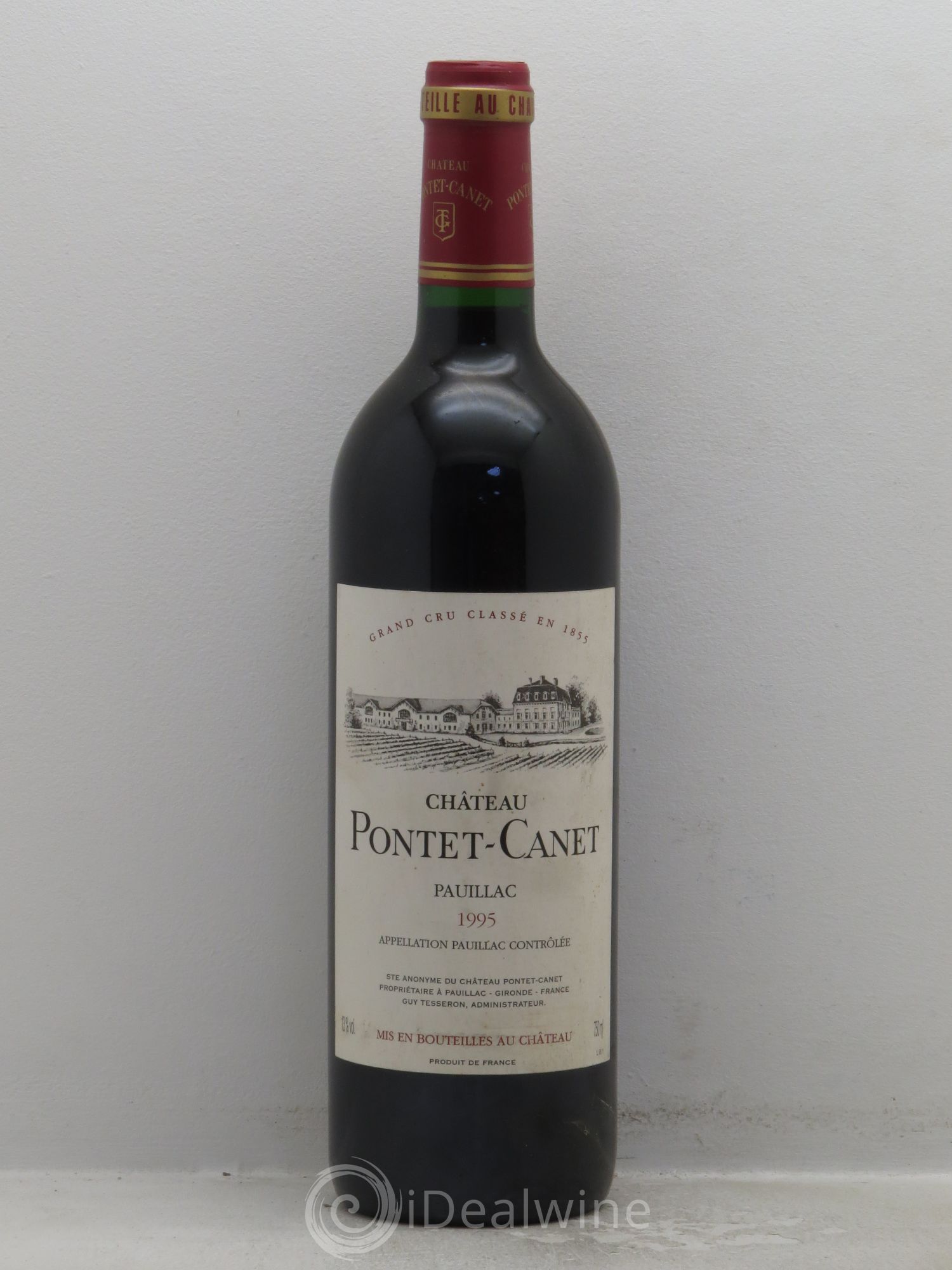 Château Pontet Canet 5ème Grand Cru Classé (sans prix de réserve) 1995 - Lot de 1 bouteille - 0