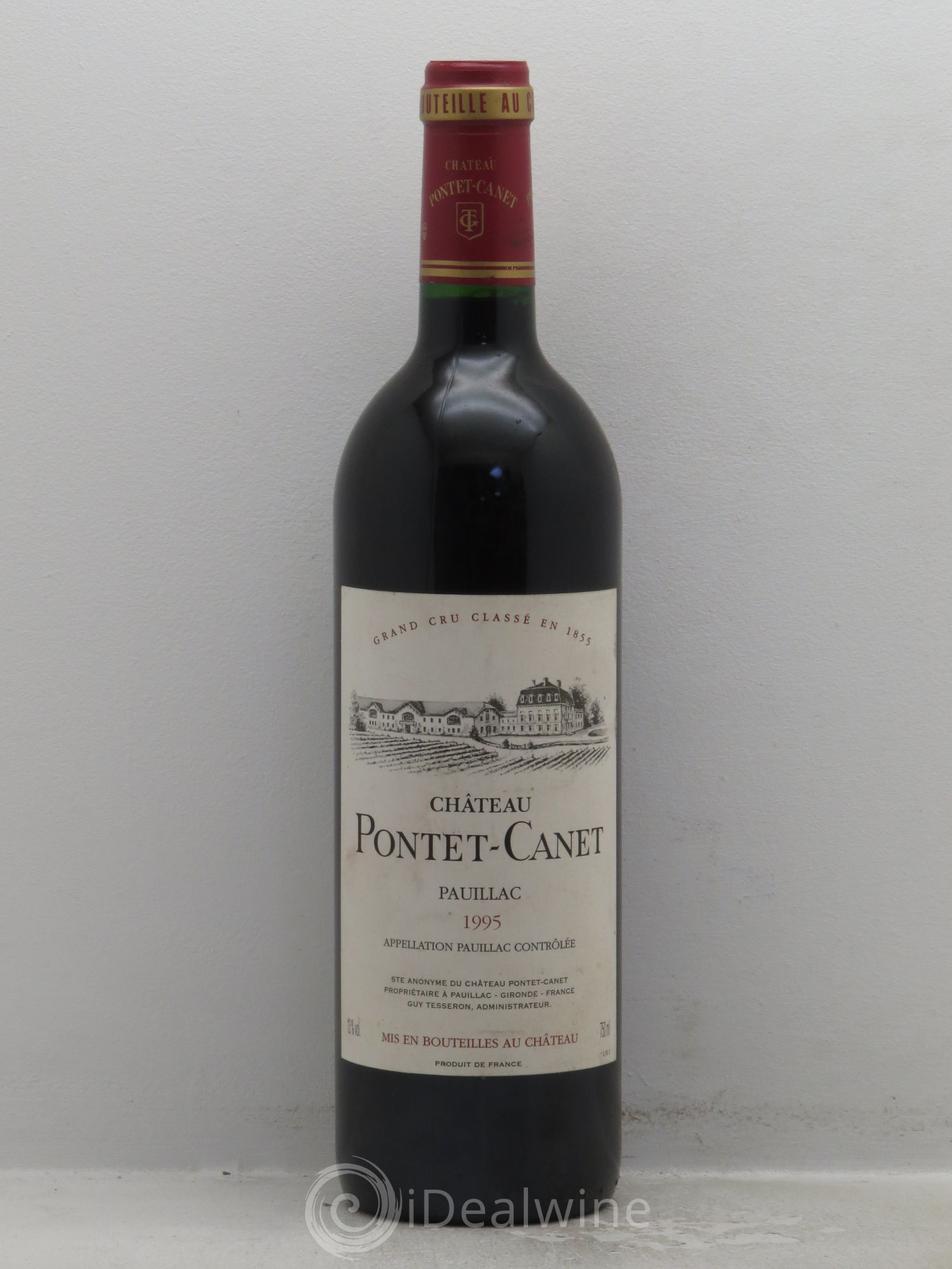 Château Pontet Canet 5ème Grand Cru Classé (sans prix de réserve) 1995 - Lot de 1 bouteille - 0