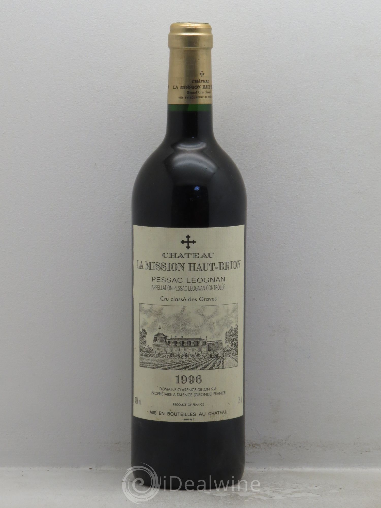 Château la Mission Haut-Brion Cru Classé de Graves (sans prix de réserve) 1996 - Lot de 1 bouteille - 0