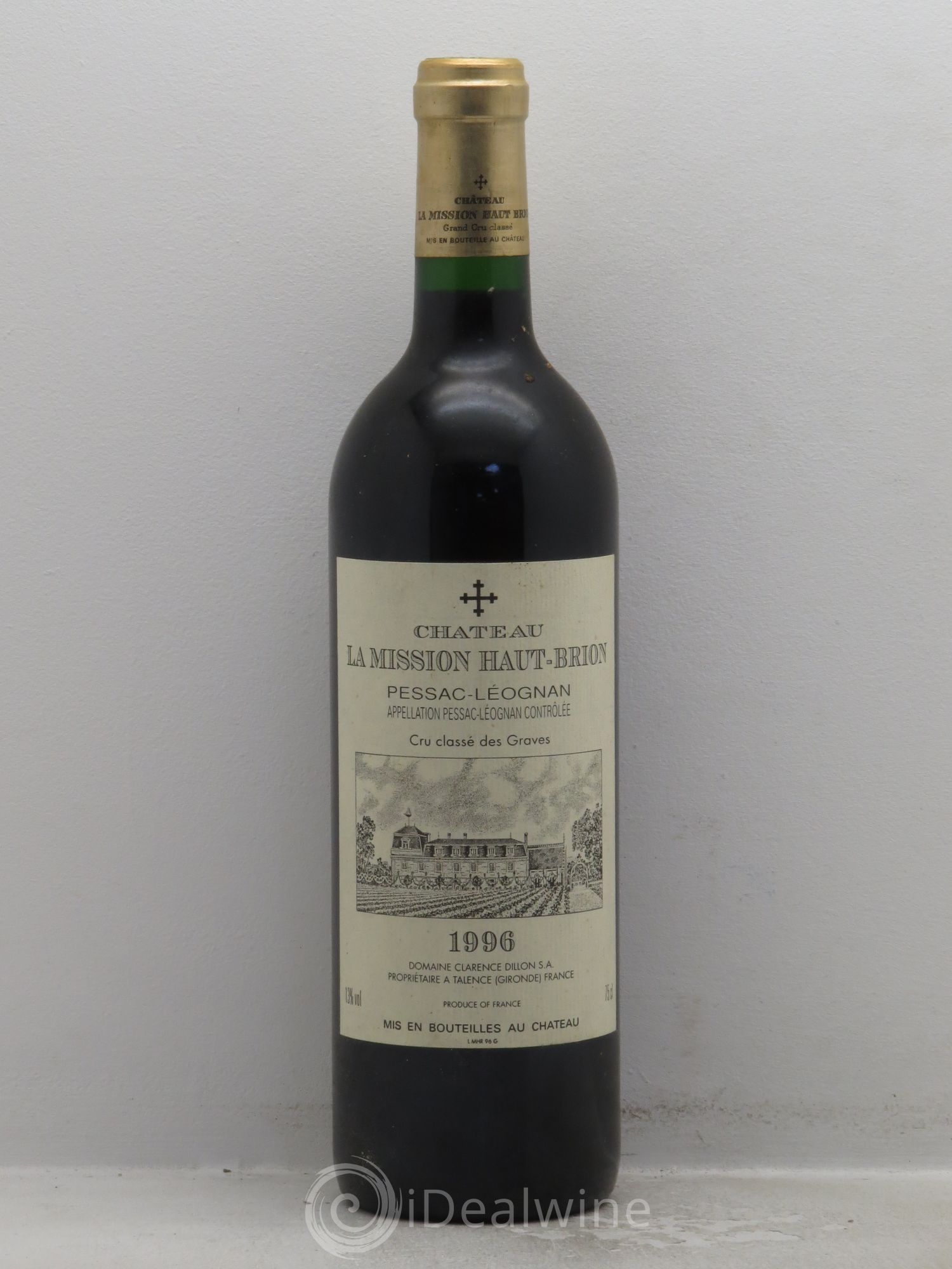 Château la Mission Haut-Brion Cru Classé de Graves (sans prix de réserve) 1996 - Lot de 1 bouteille - 0