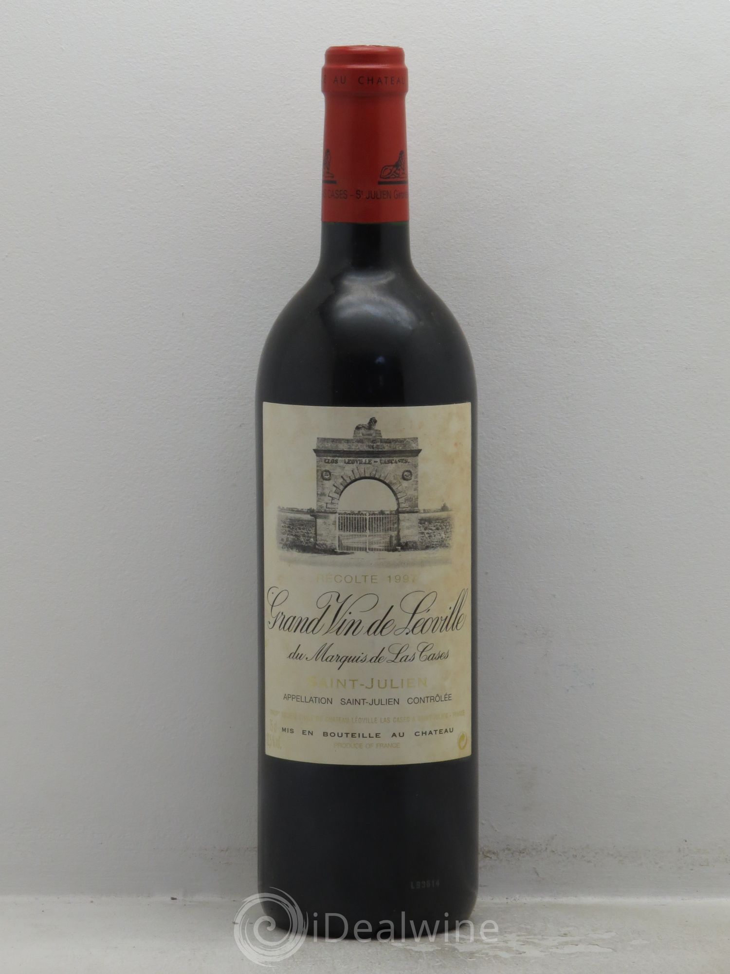 Château Léoville Las Cases 2ème Grand Cru Classé (sans prix de réserve) 1997 - Lot de 1 bouteille - 0