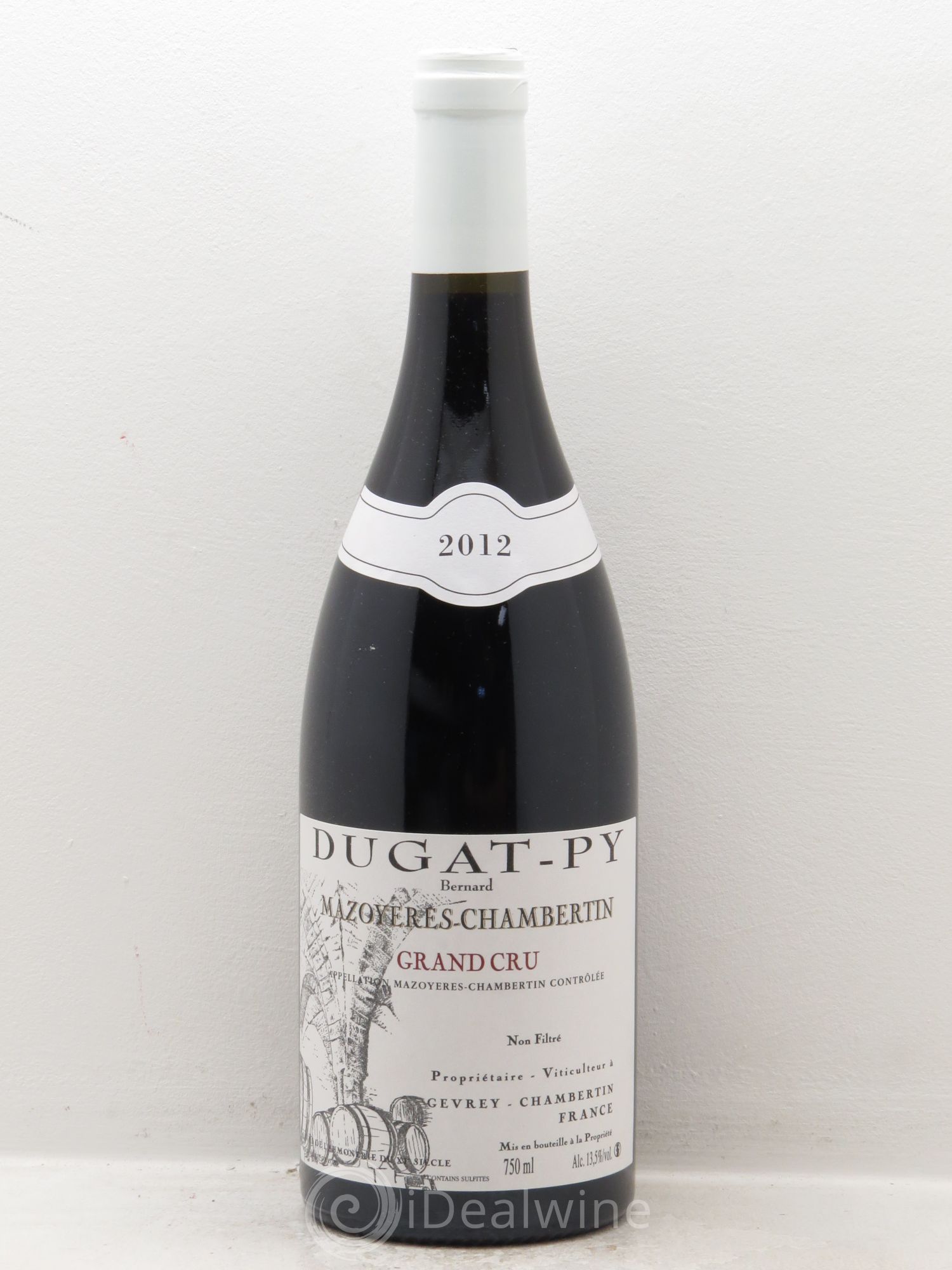 Mazoyères-Chambertin Grand Cru Dugat-Py (sans prix de réserve) 2012 - Lot de 1 bouteille - 0
