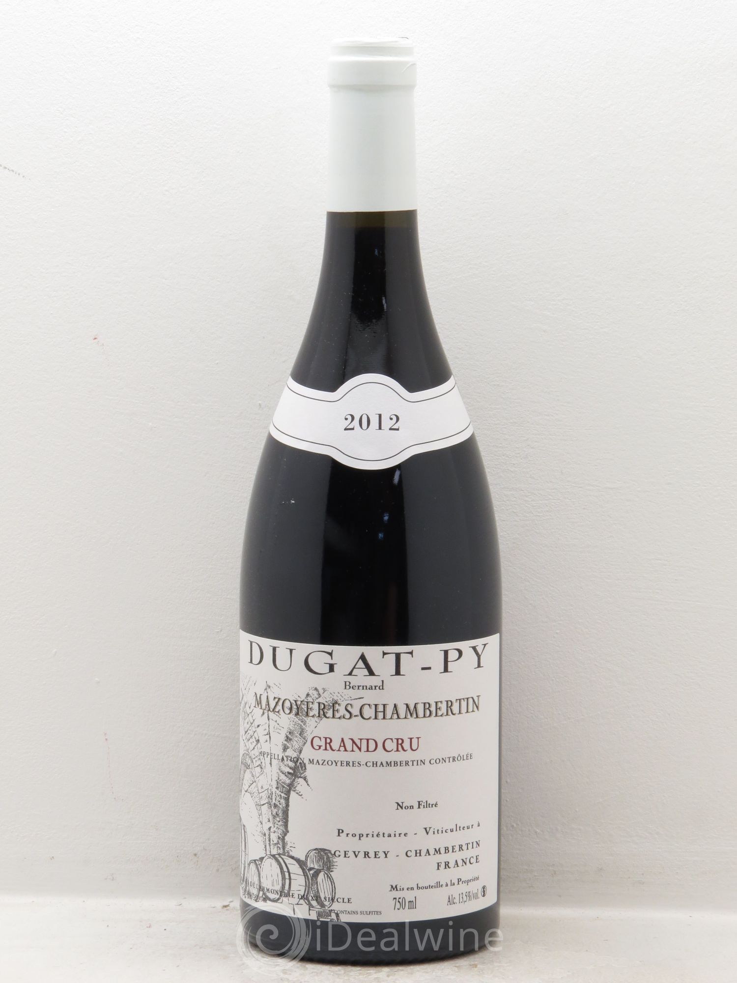 Mazoyères-Chambertin Grand Cru Dugat-Py (sans prix de réserve) 2012 - Lot de 1 bouteille - 0