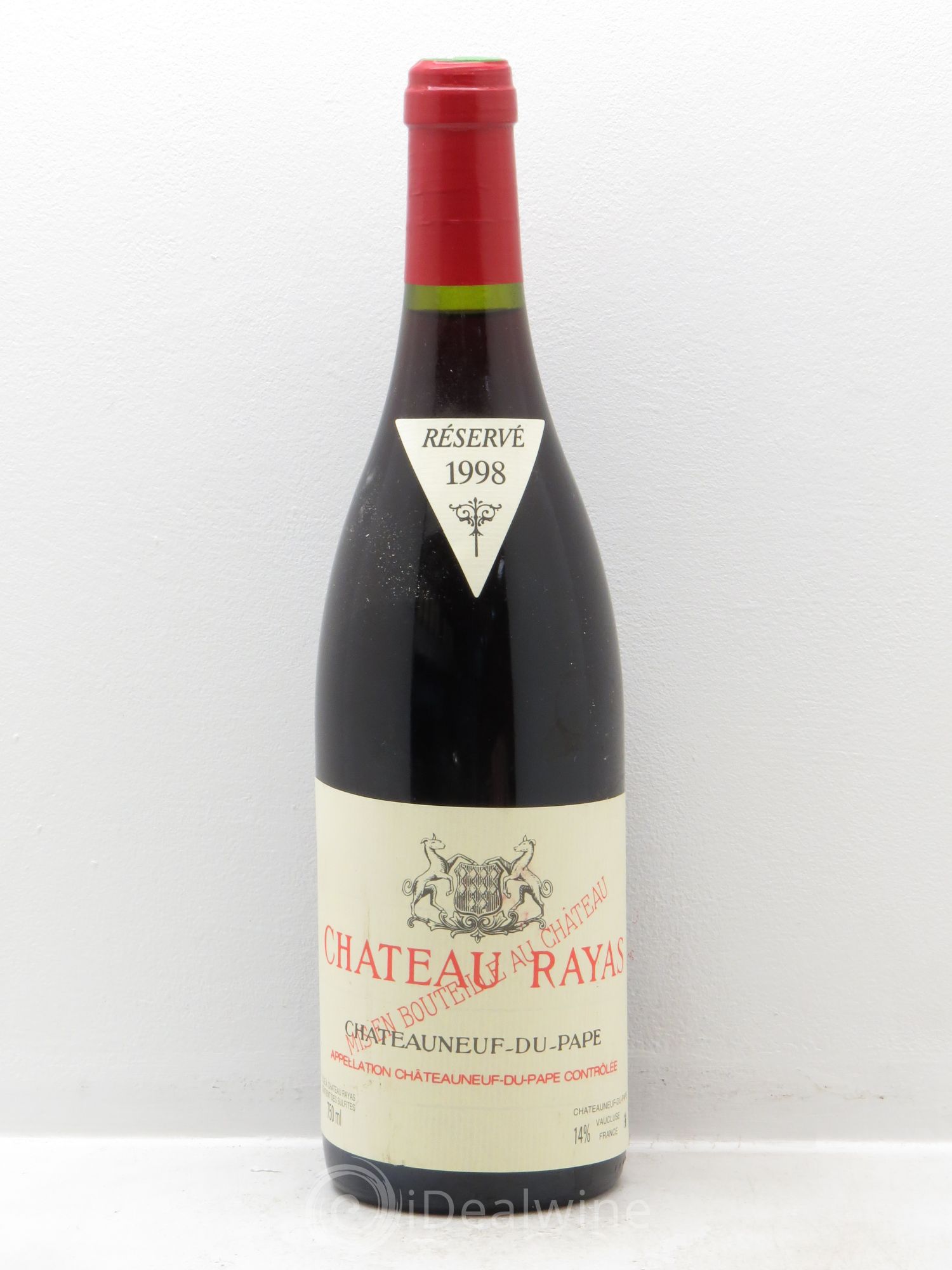Châteauneuf-du-Pape Château Rayas Emmanuel Reynaud 1998 - Lot de 1 bouteille - 0