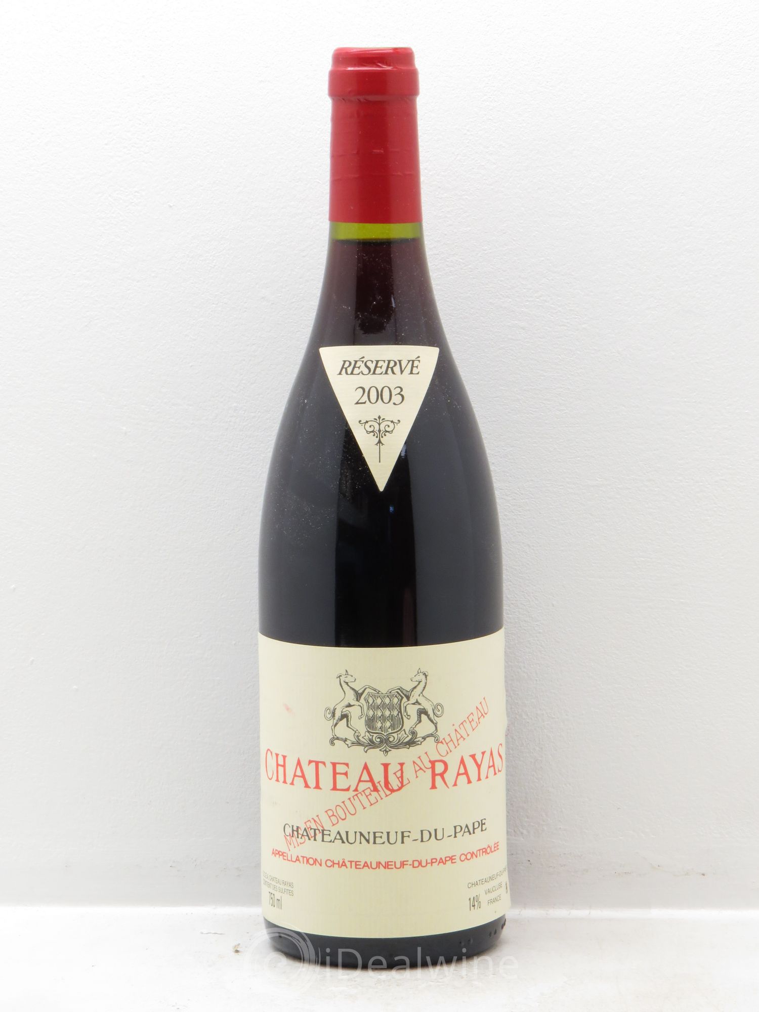 Châteauneuf-du-Pape Château Rayas Emmanuel Reynaud 2003 - Lot de 1 bouteille - 0
