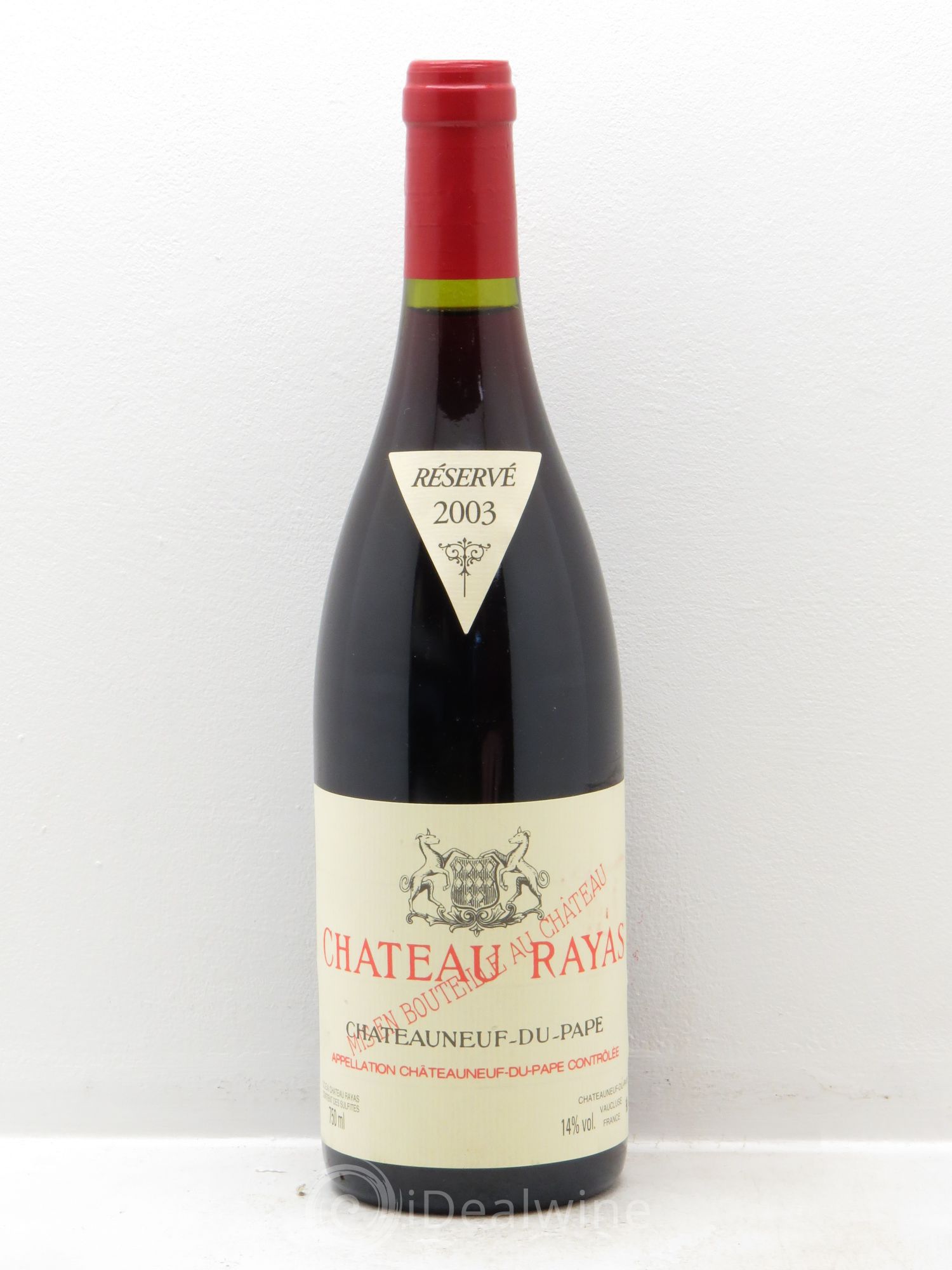 Châteauneuf-du-Pape Château Rayas Emmanuel Reynaud 2003 - Lot de 1 bouteille - 0