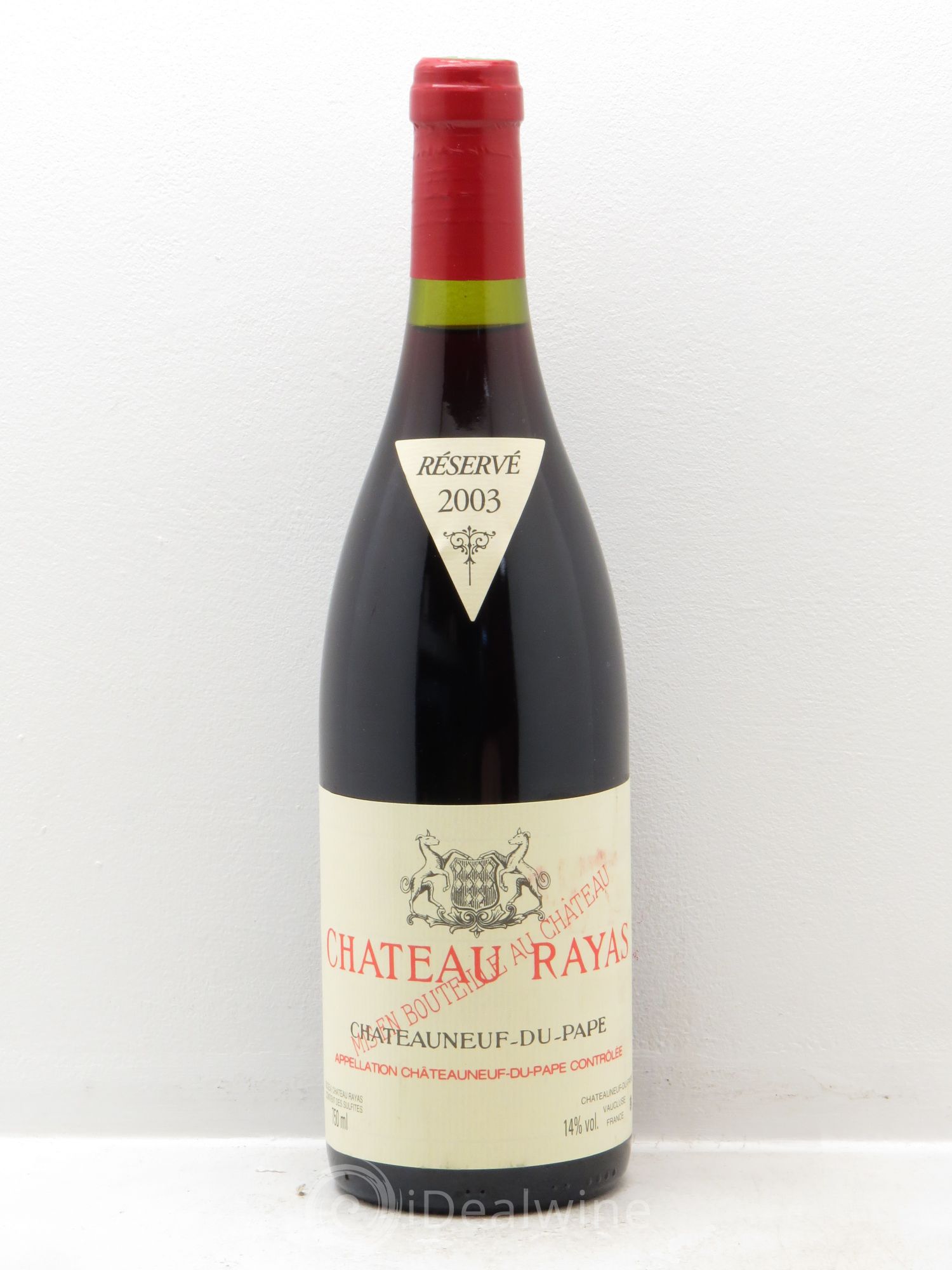 Châteauneuf-du-Pape Château Rayas Emmanuel Reynaud 2003 - Lot de 1 bouteille - 0