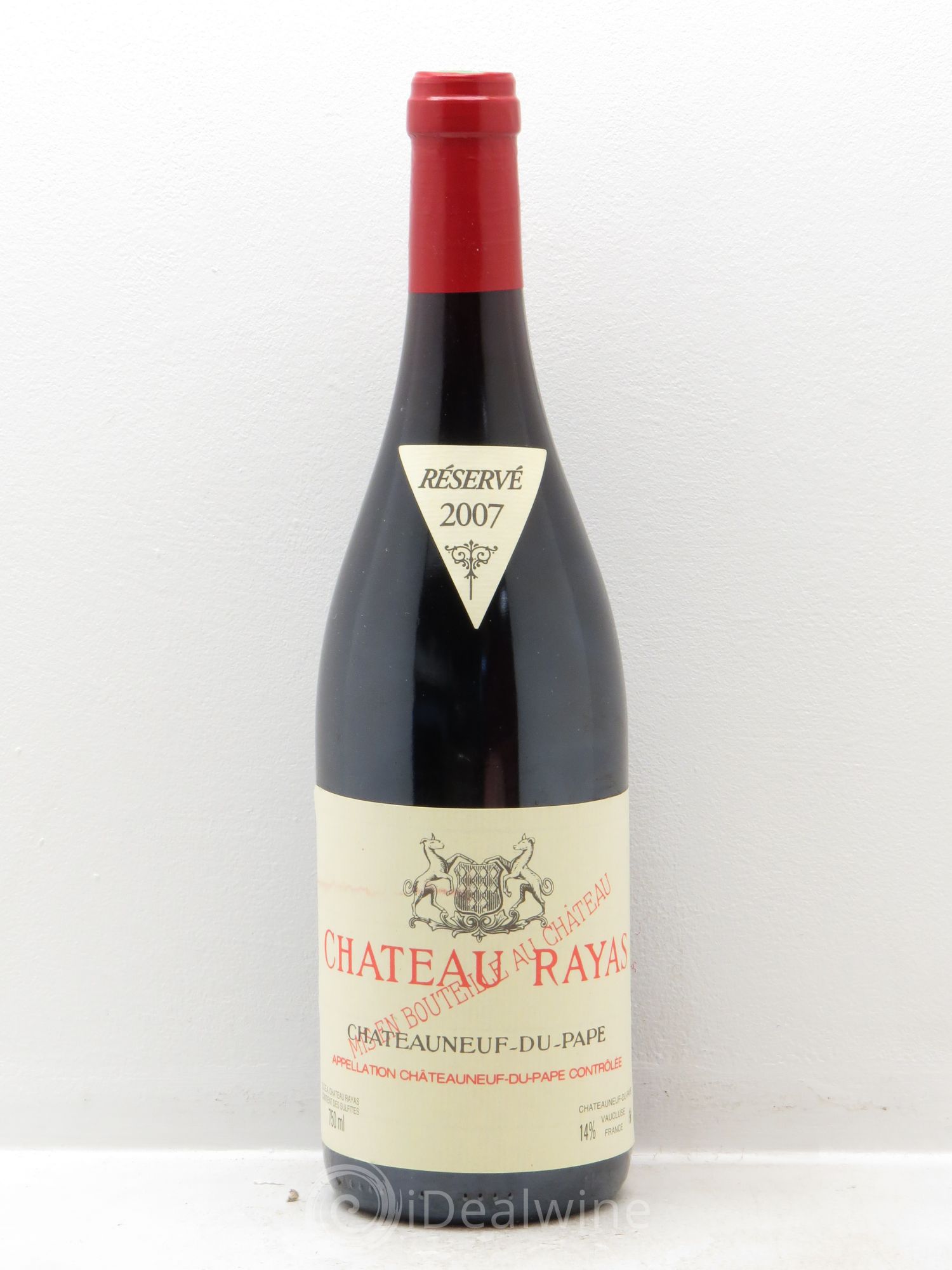 Châteauneuf-du-Pape Château Rayas Emmanuel Reynaud 2007 - Lot de 1 bouteille - 0