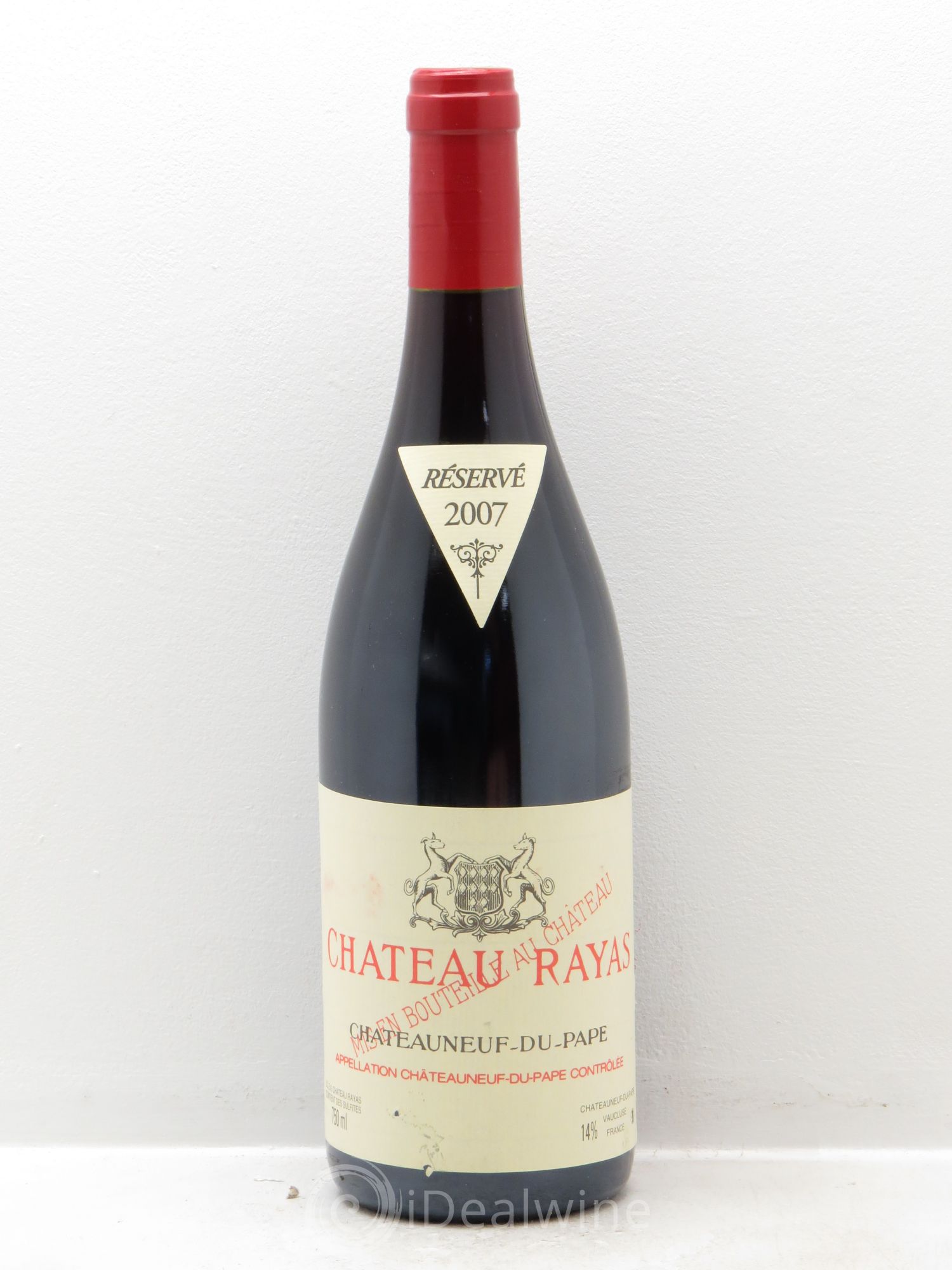 Châteauneuf-du-Pape Château Rayas Emmanuel Reynaud 2007 - Lot de 1 bouteille - 0