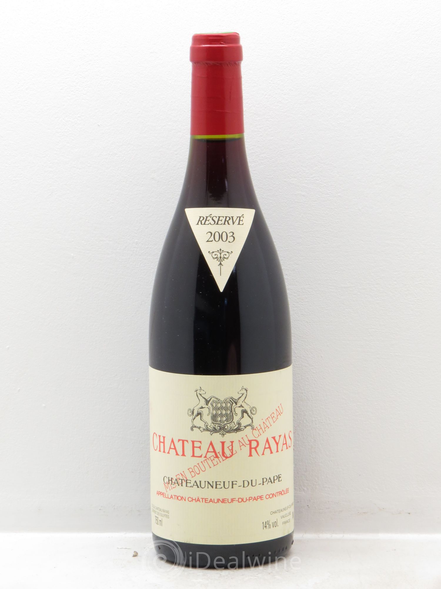 Châteauneuf-du-Pape Château Rayas Emmanuel Reynaud 2003 - Lot de 1 bouteille - 0